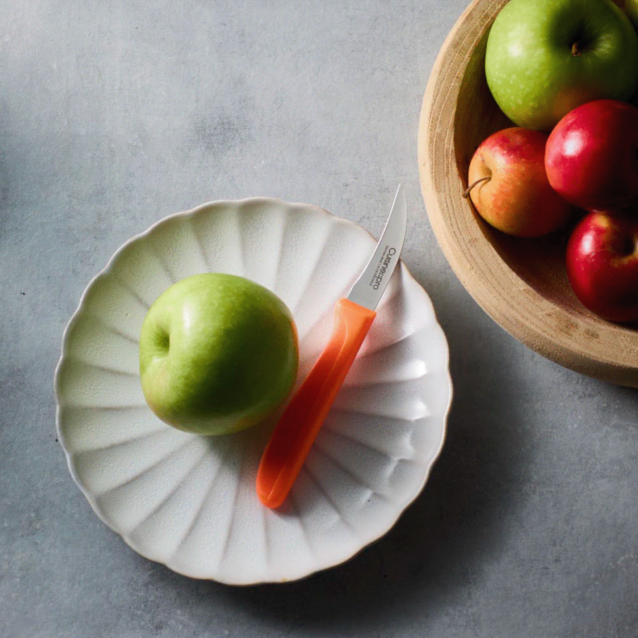 Couteau à éplucher 8 cm CLASSIC orange – Cuisine::pro®