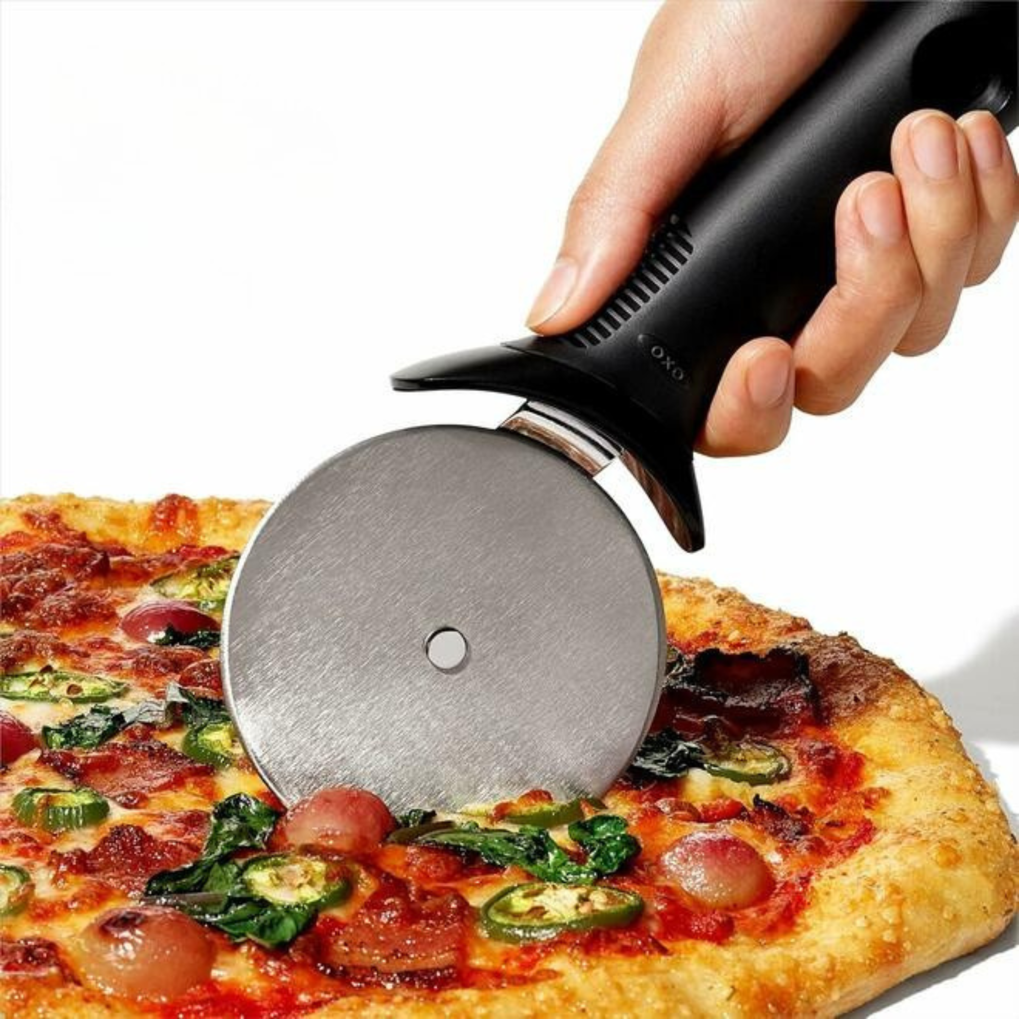 détail lame inox roulette