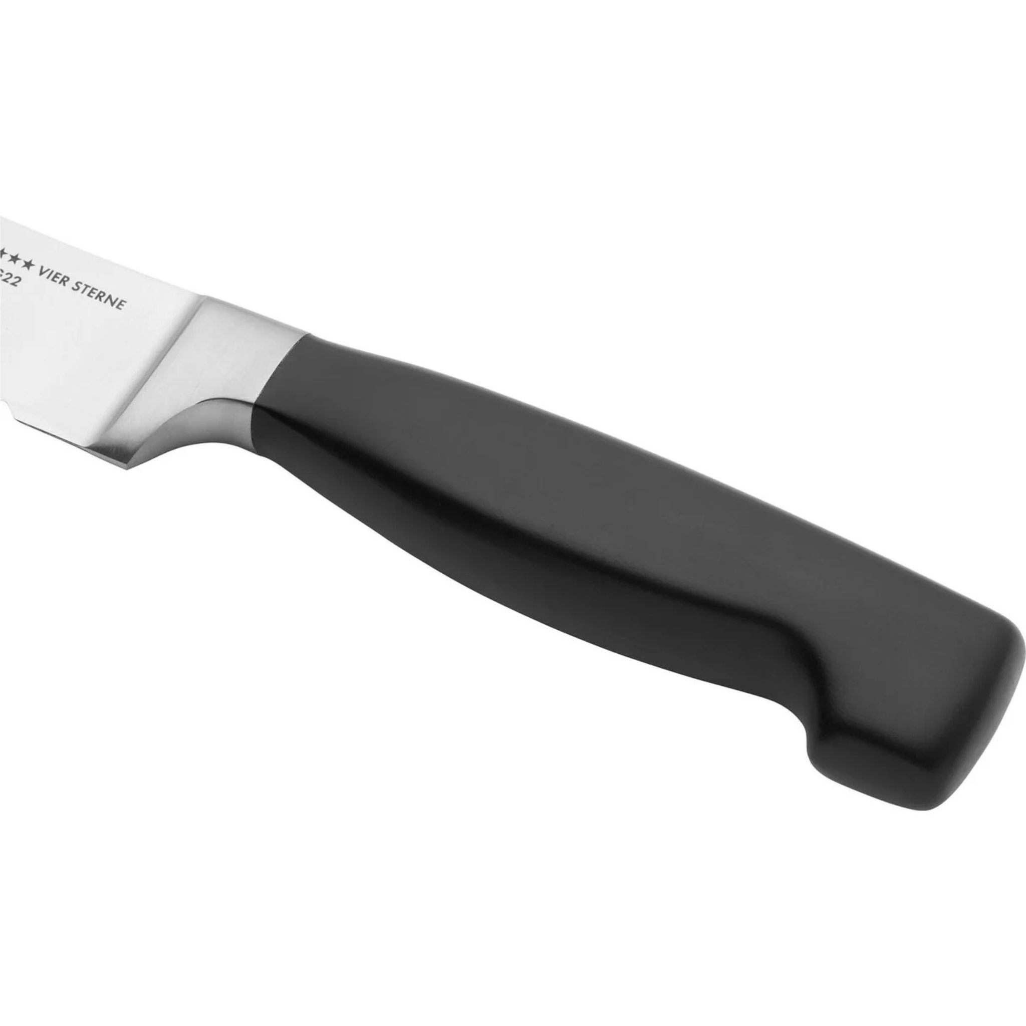 Manche noir ergonomique du couteau à pain Zwilling Four Star