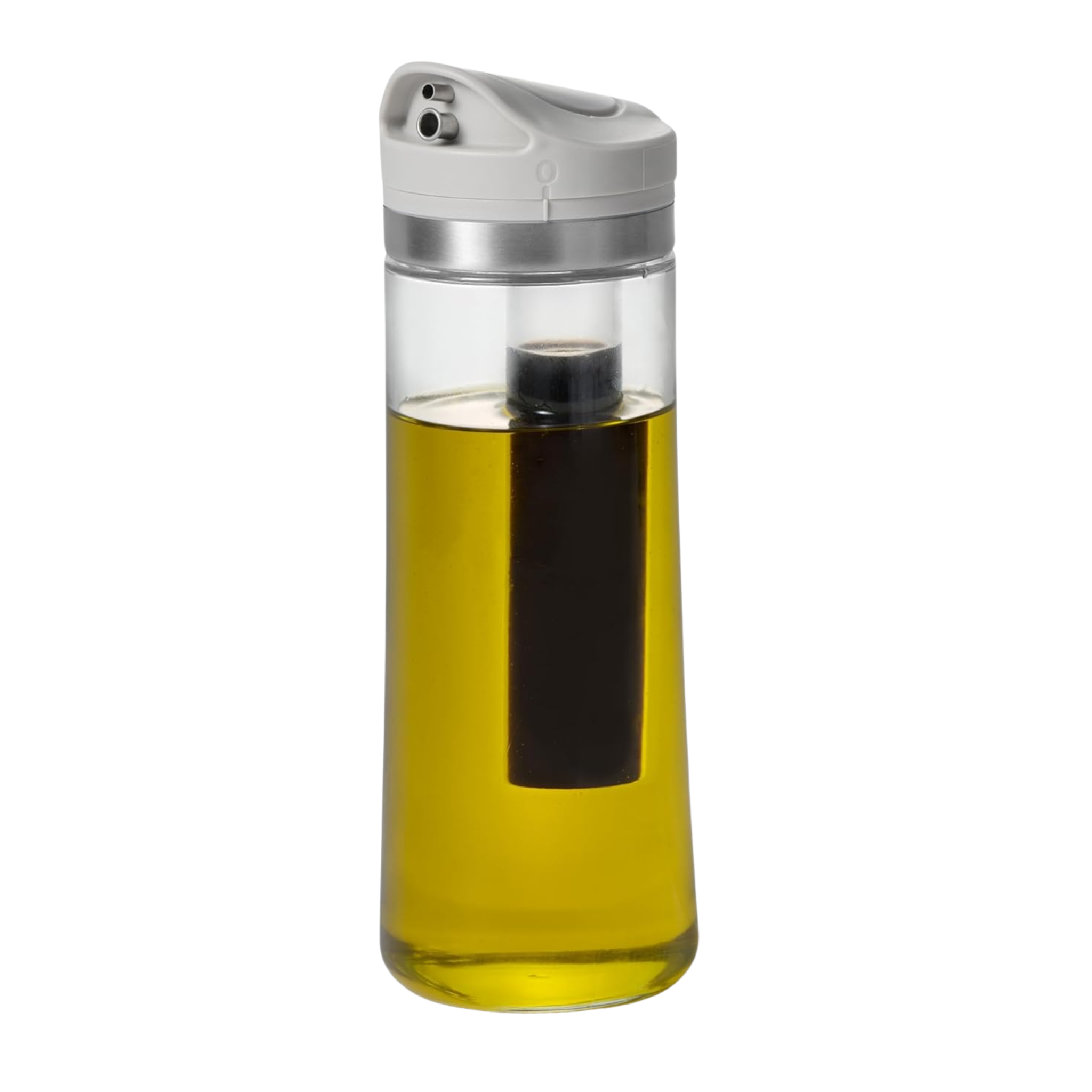Starfrit 2-in-1 Double Compartment Glass Oil and Vinegar Dispenser 450 ml