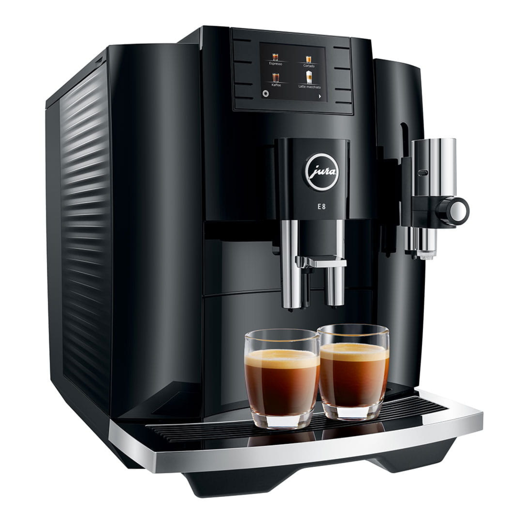 Machine à café automatique E8 Piano Black – JURA 
