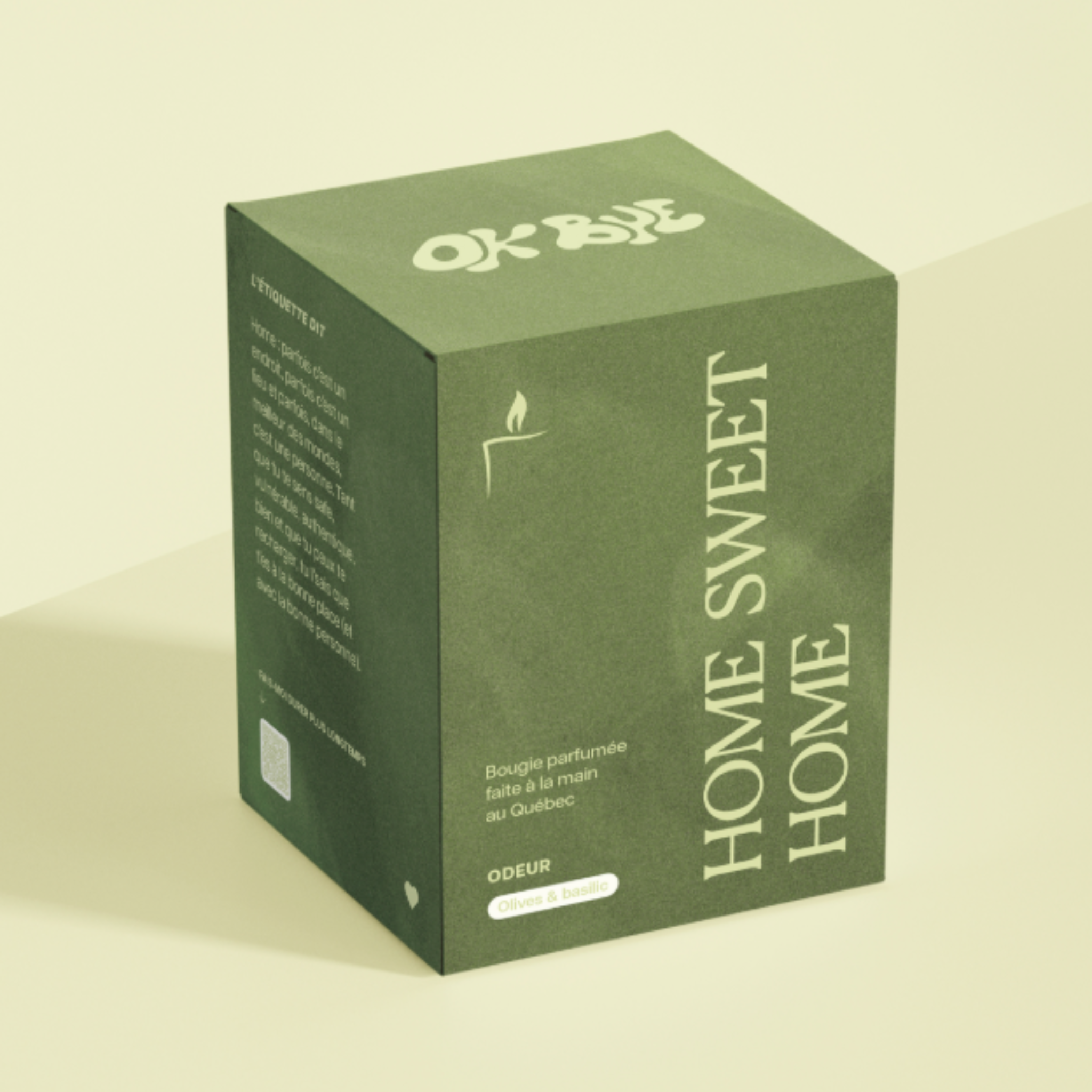 Chandelle Olive & Basilic 5 oz - Ok Bye