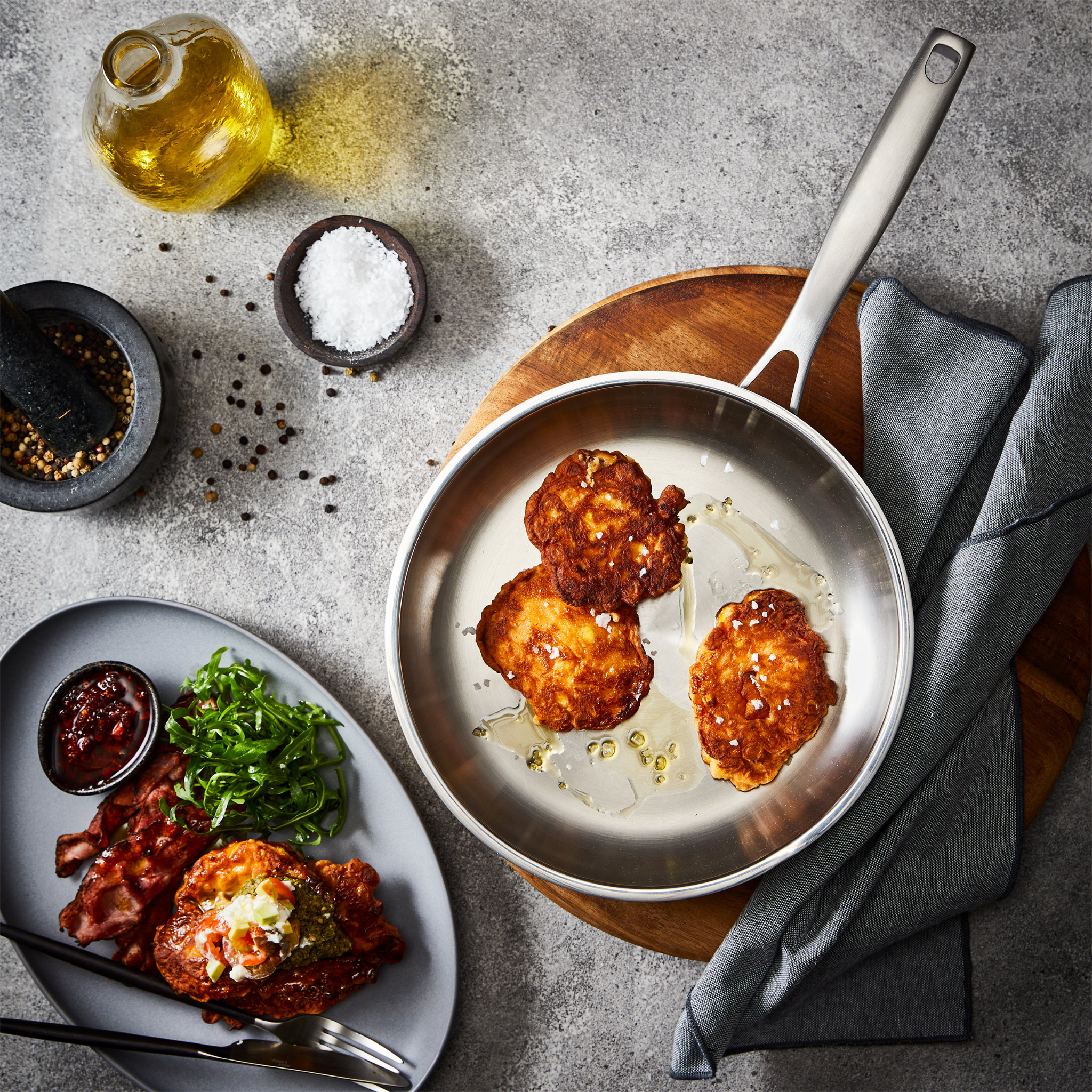 Poêle à frire iD3® SS 24 cm – Cuisine::pro®