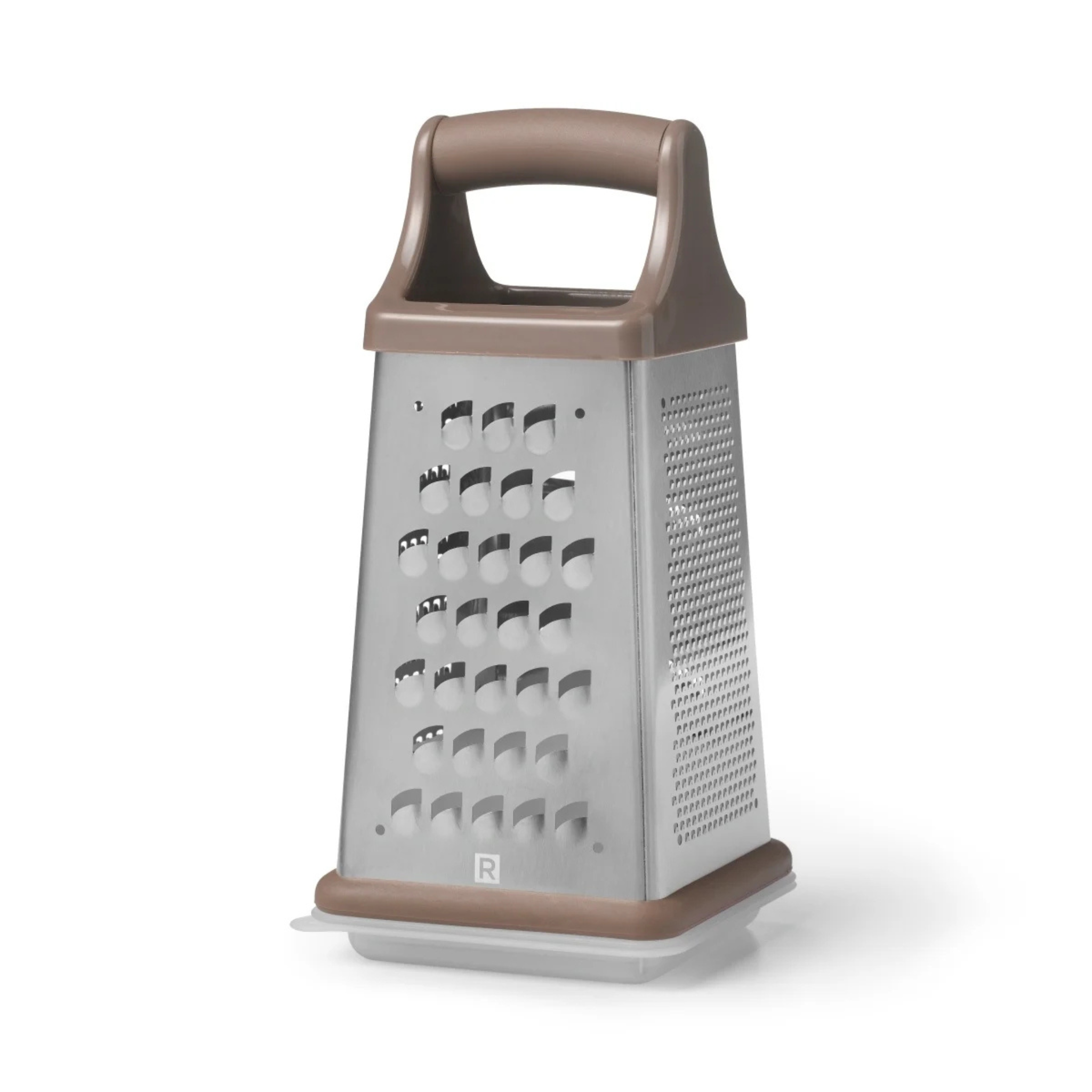 Râpe à quatre faces en acier inoxydable avec contenant – Ricardo