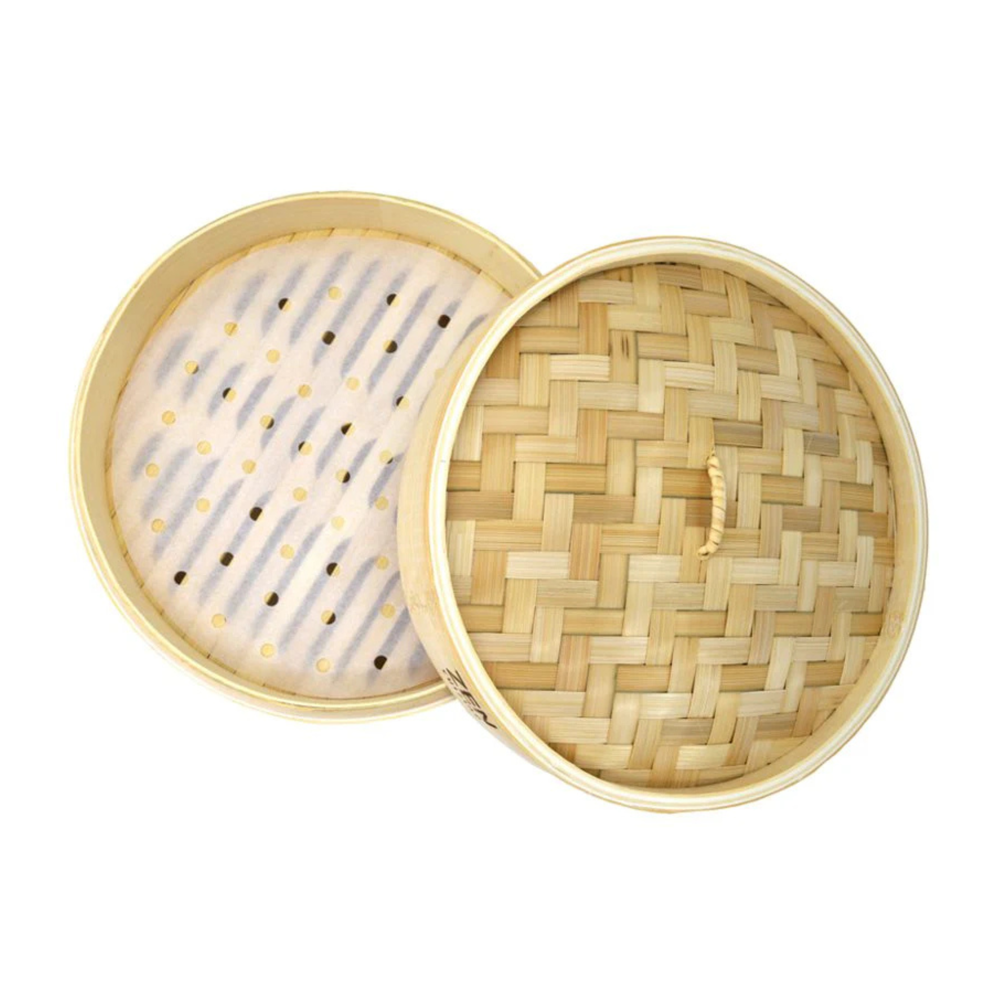 Cuiseur vapeur en bambou 10" - Zen Cuisine