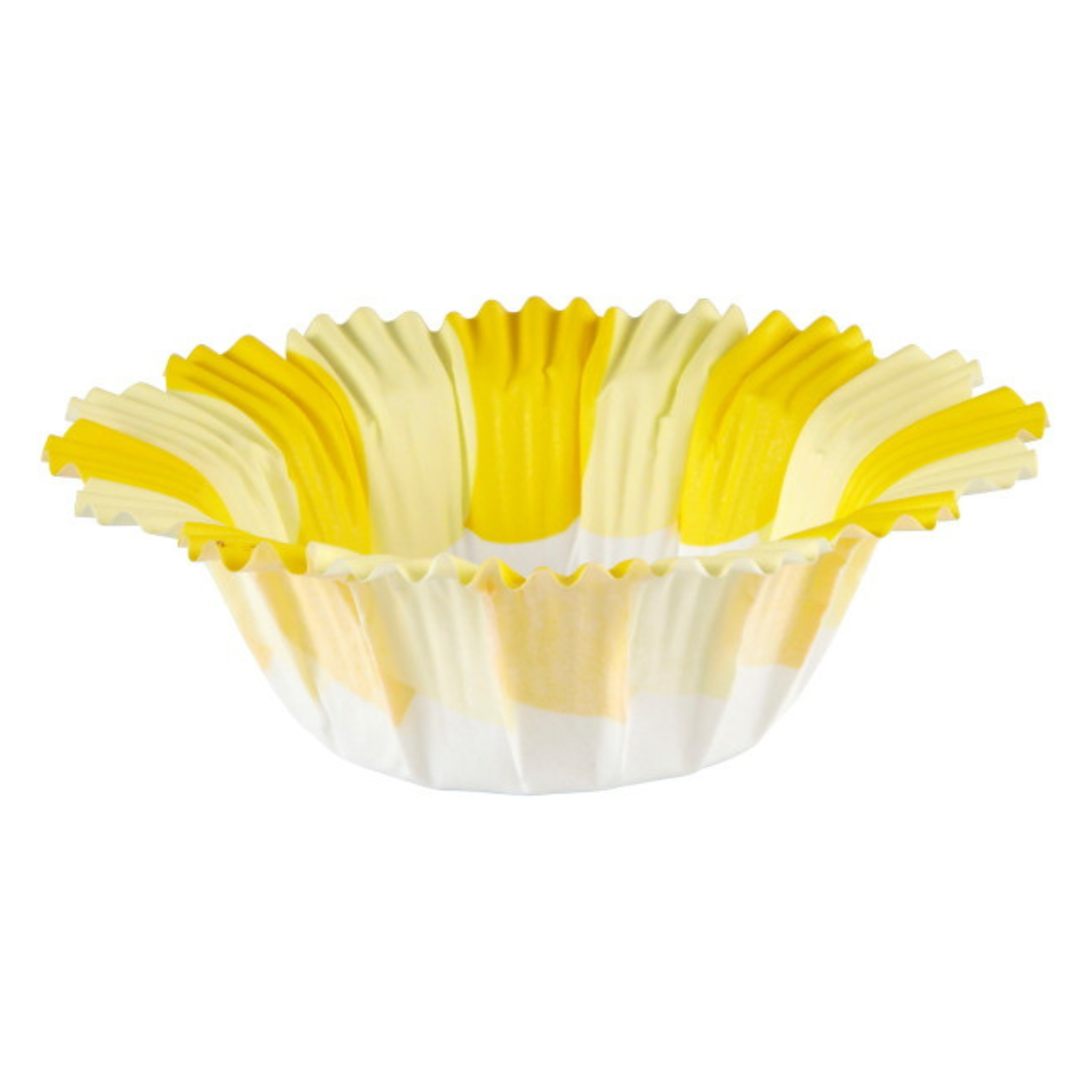 Ensemble de 12 caissettes en silicone fleur jaune – Wilton