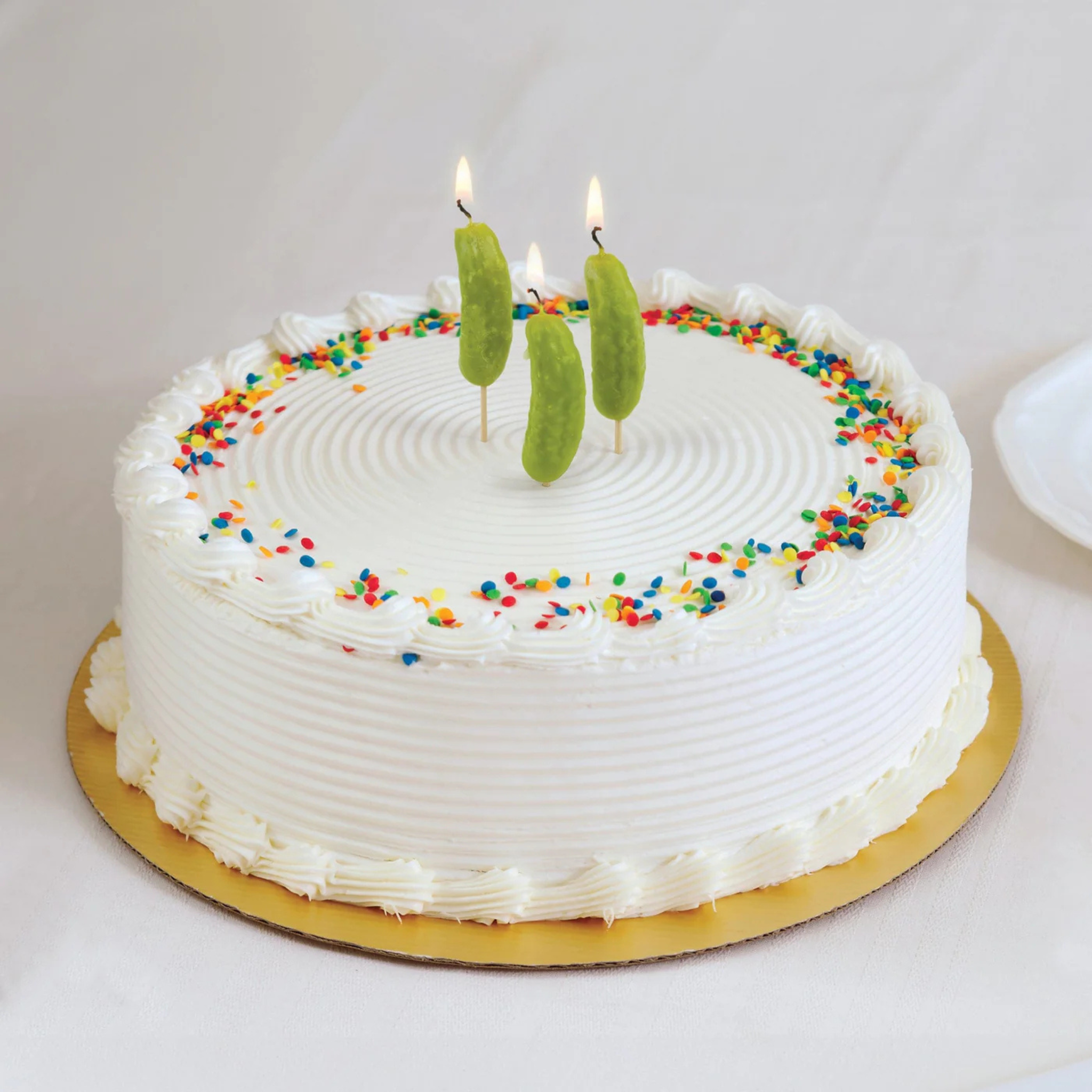 Ensemble de 6 bougies Pickle Party en forme de cornichon – Fred Fred