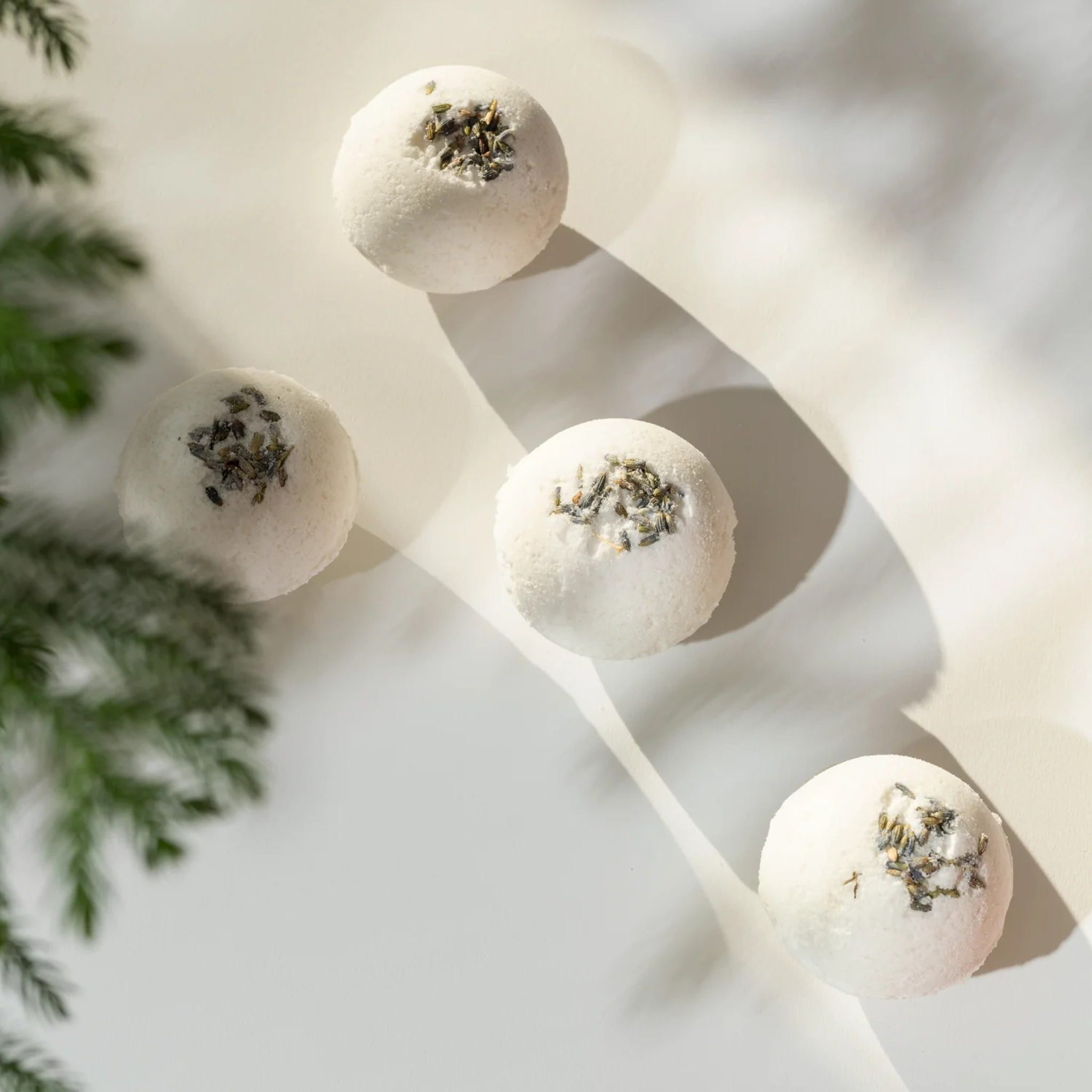 Ensemble de 3 bombes de bain Menthe Poivrée & Eucalyptus 68g - Coco et Moi