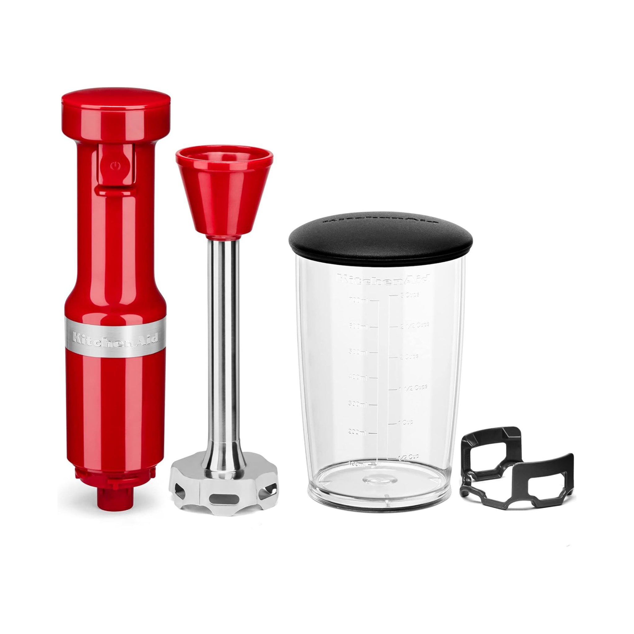 Mélangeur à main à vitesse variable rouge – KitchenAid