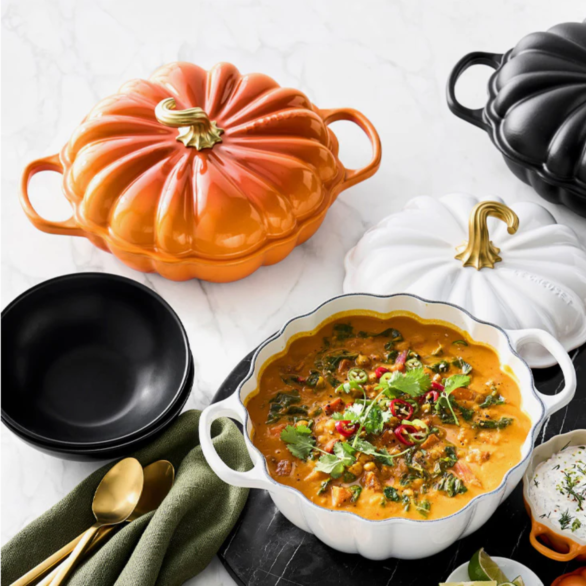 Persimmon Pumpkin Braiser 2.5 L – Le Creuset