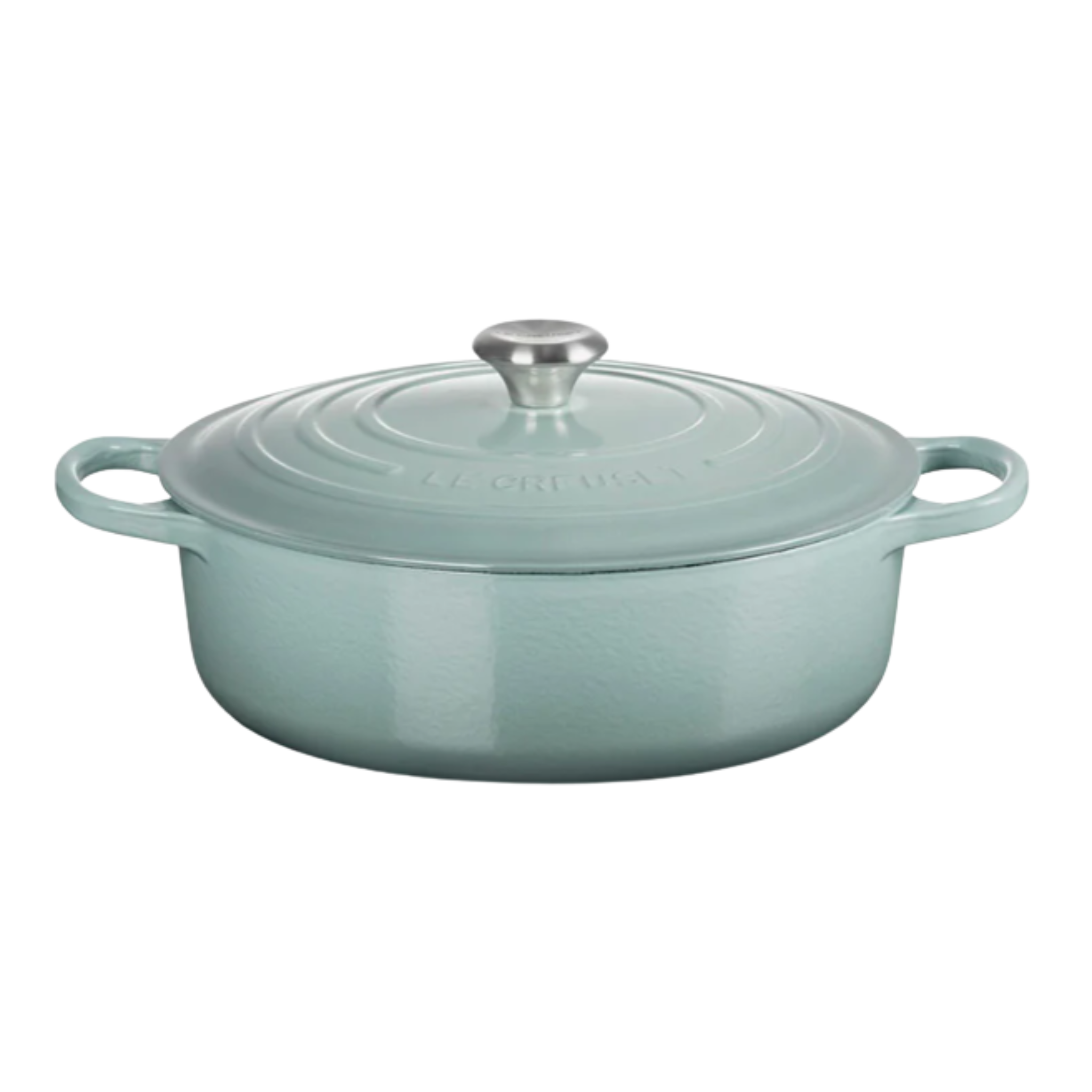 Sea Salt 6.2 L Shallow Round Casserole - Le Creuset