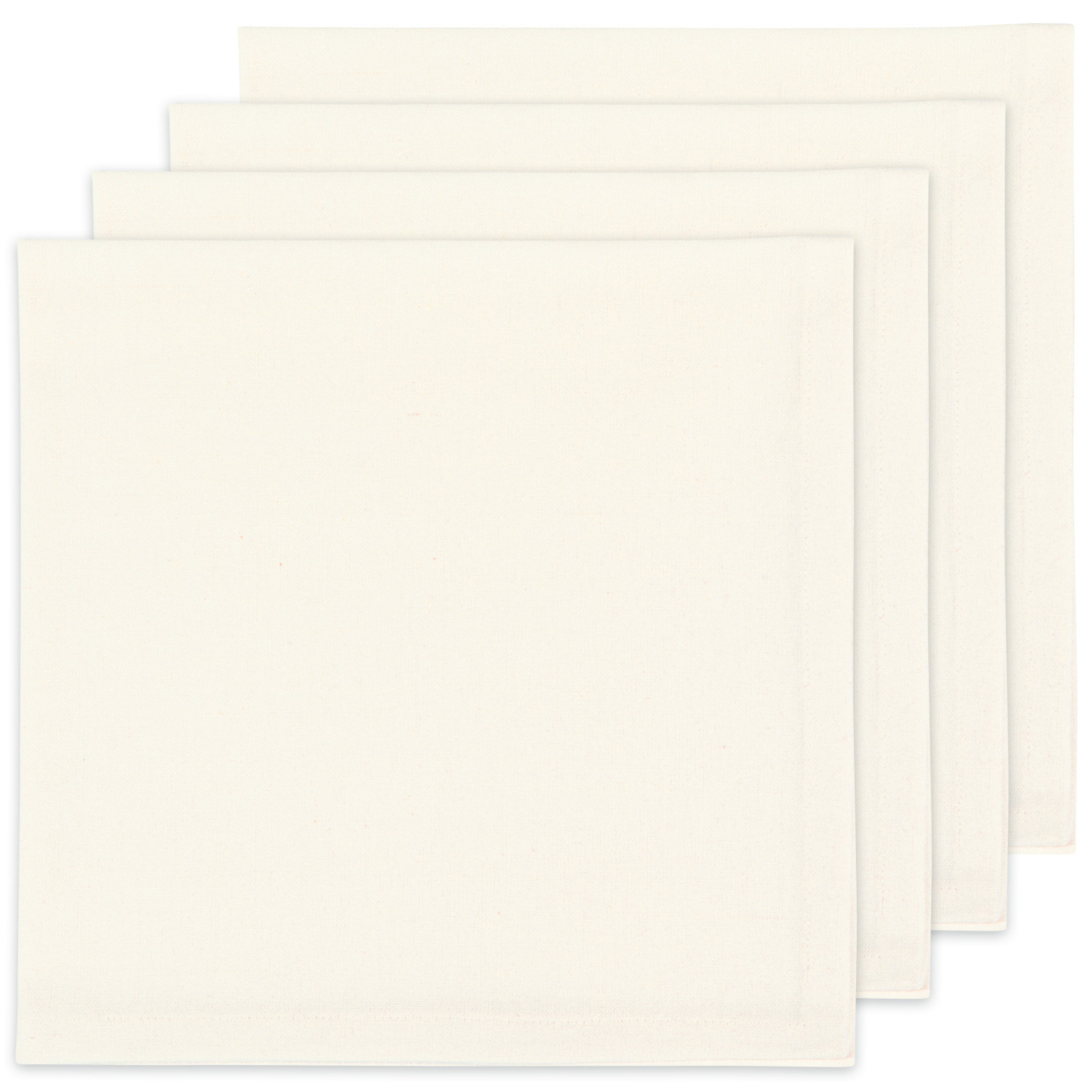 Set of 4 Beige Napkins - Now Designs