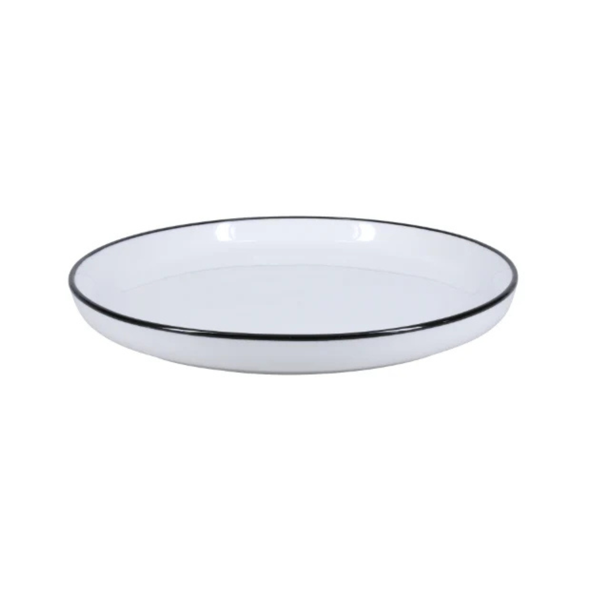Assiette à salade en porcelaine Silhouette 20 cm – BIA