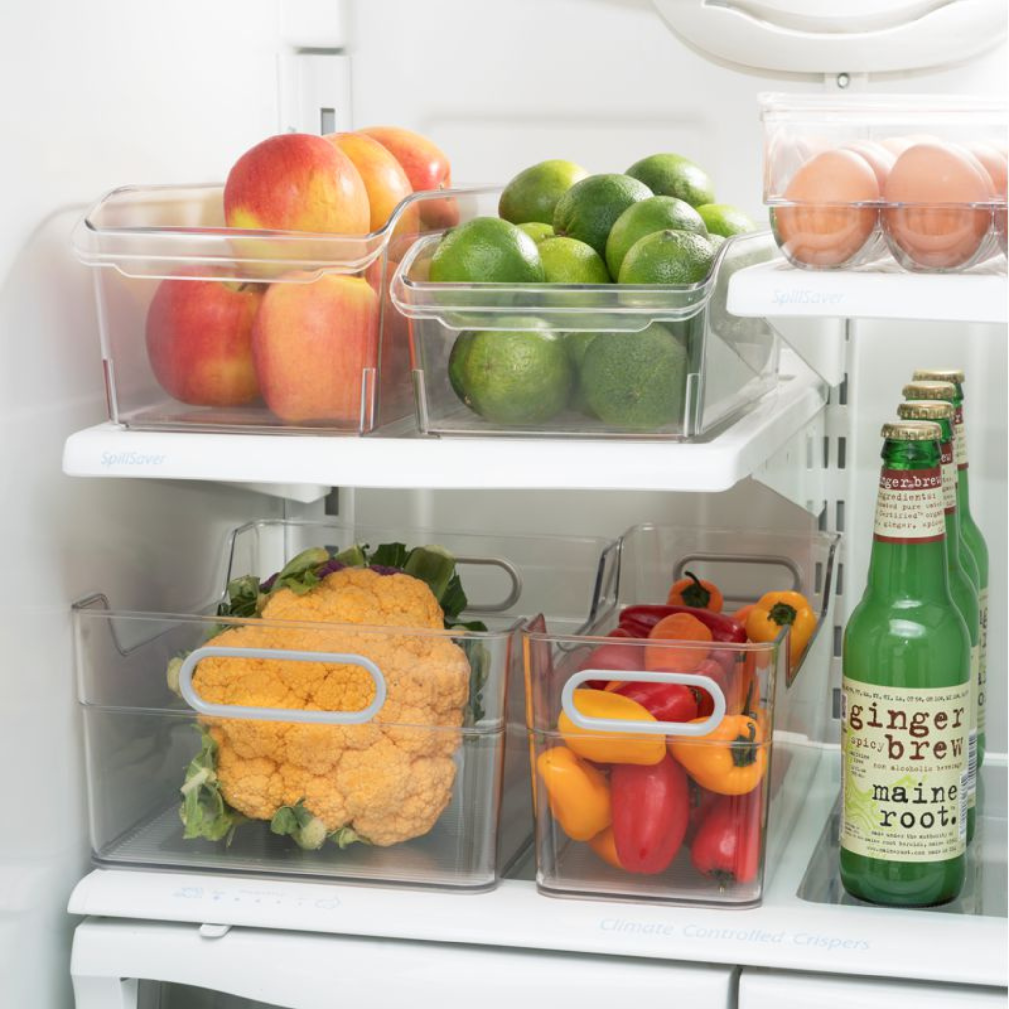 Clear storage bin 30 x 19.6 cm – Oggi