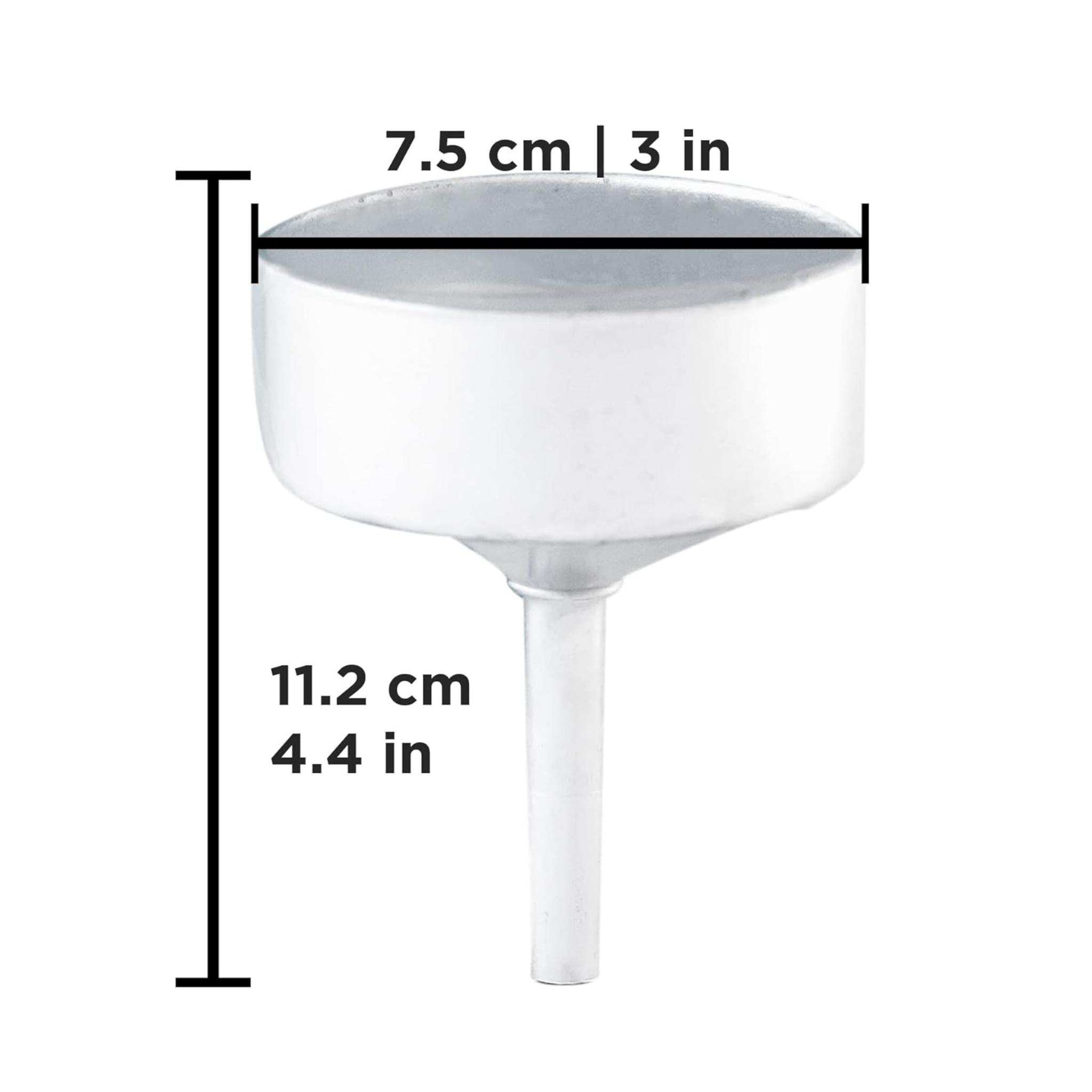 Filtre à entonnoir de remplacement pour cafetière Moka Milano 12 tasses - Grosche