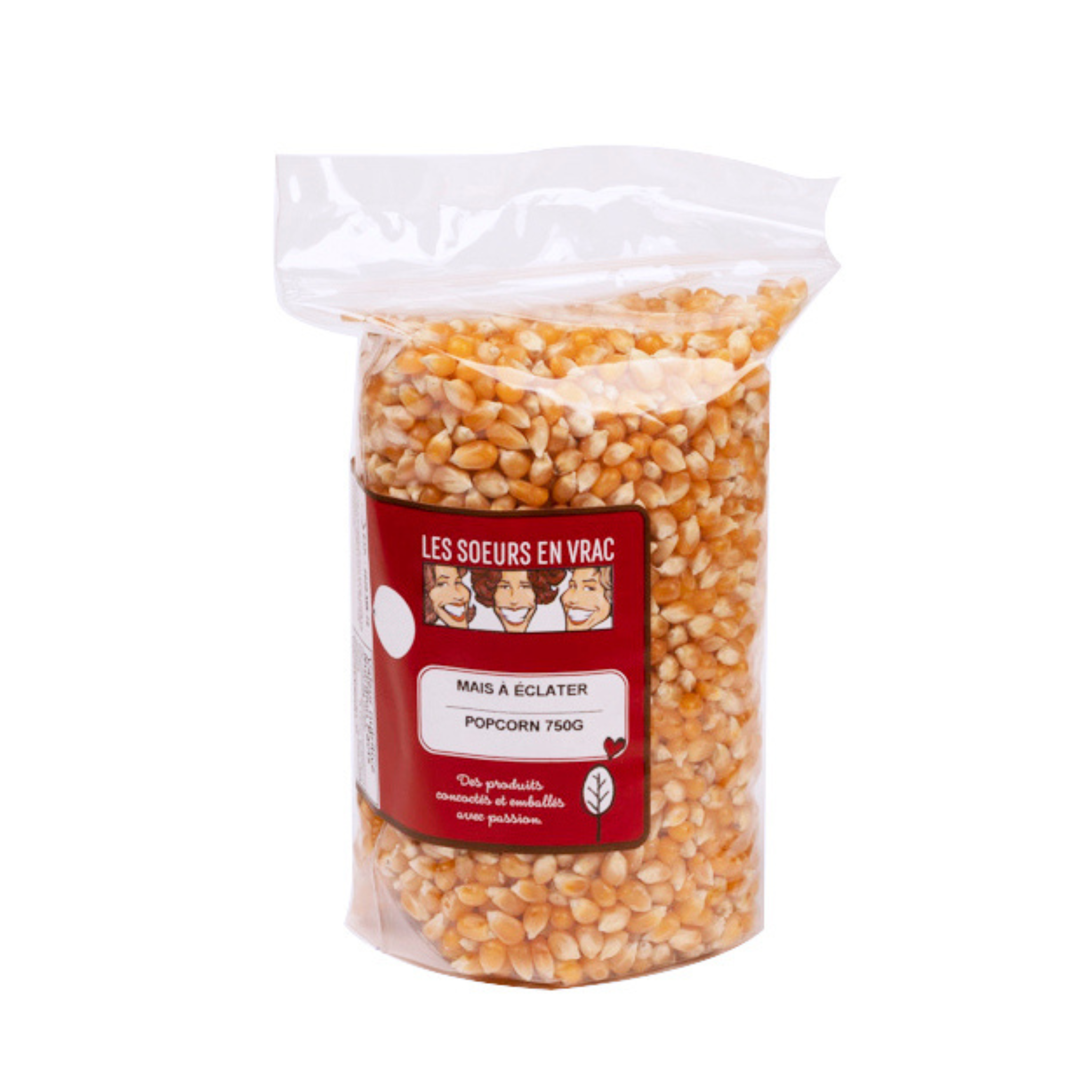 750g Bag of Popcorn - Les Soeurs en vrac