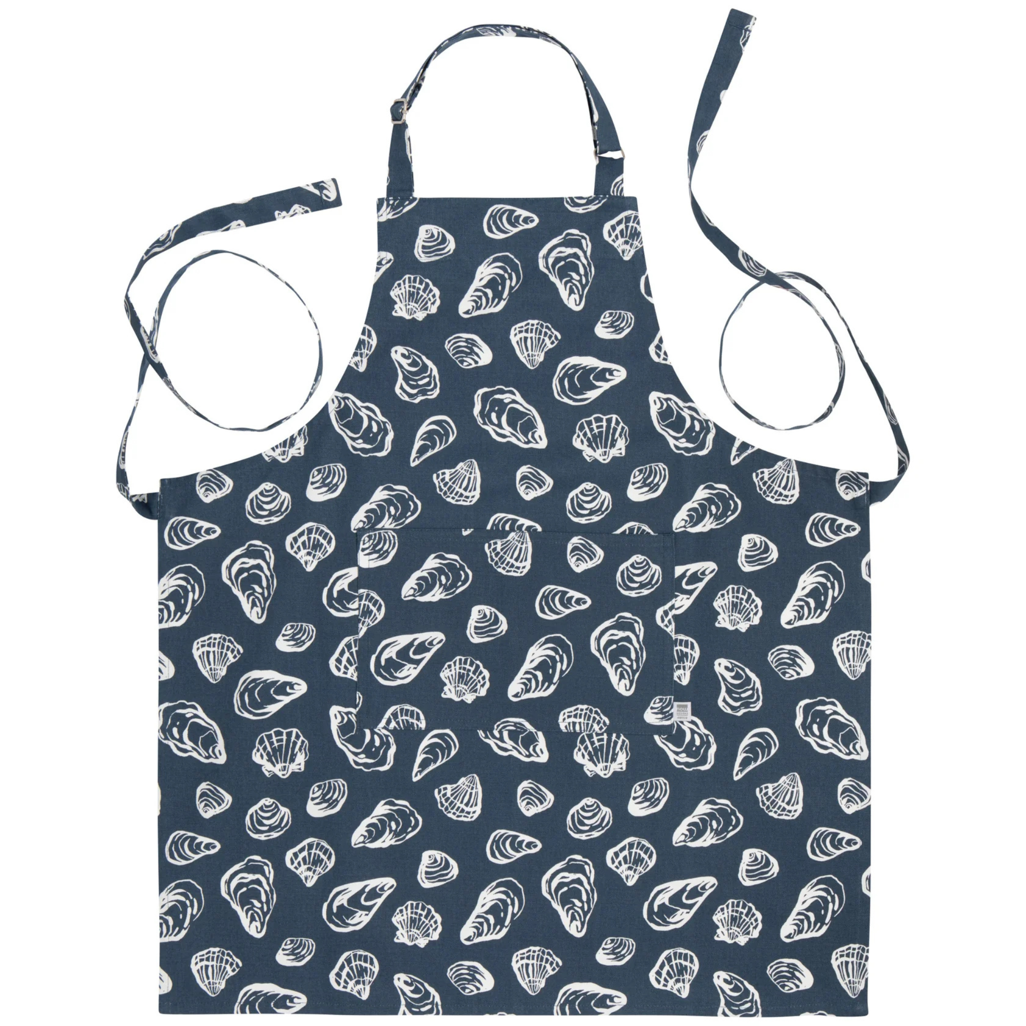 Tablier de chef en coton motif fruits de mer - Danica Danica