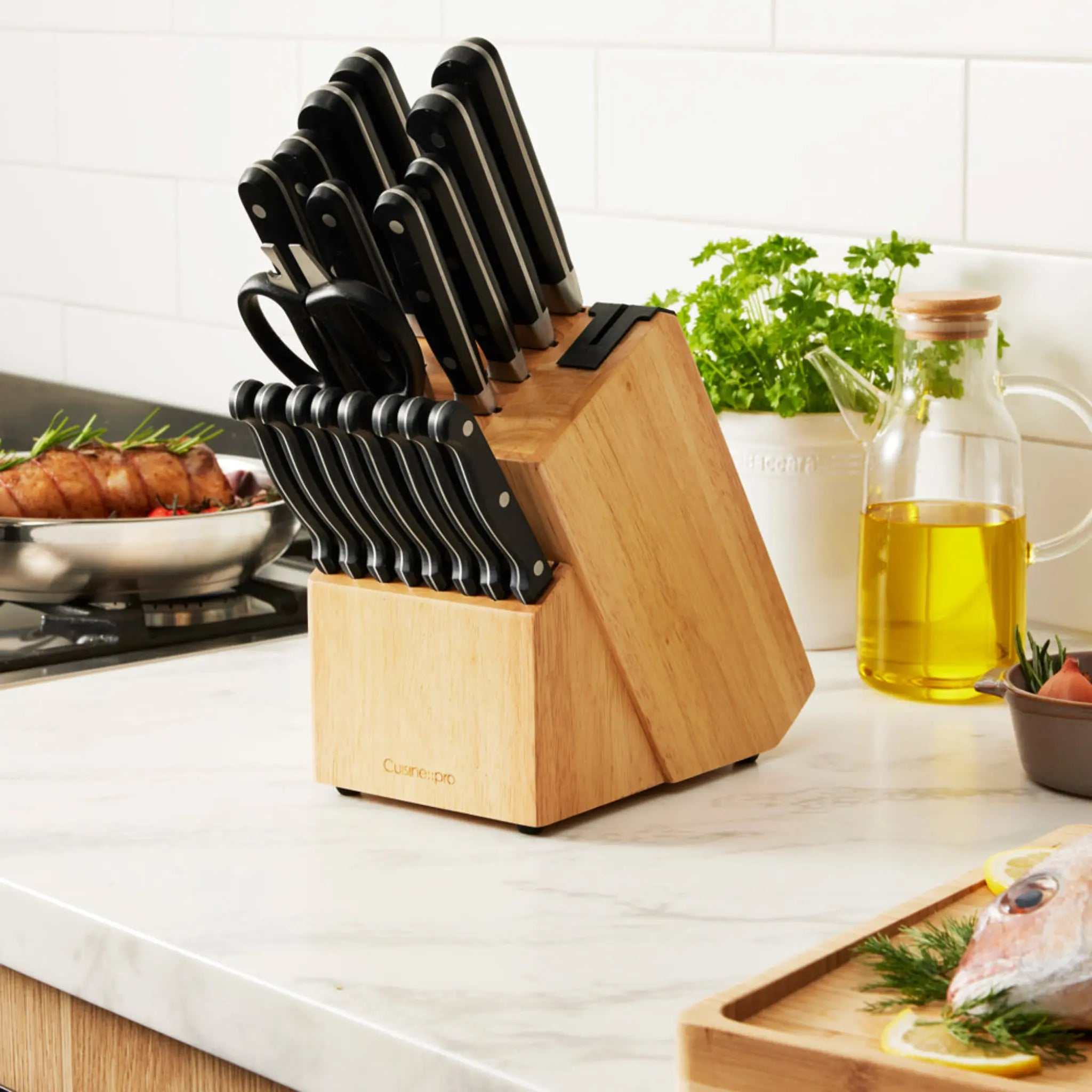 Bloc de couteaux SABRE™ 20 pièces - Cuisine::pro® Cuisine::pro®