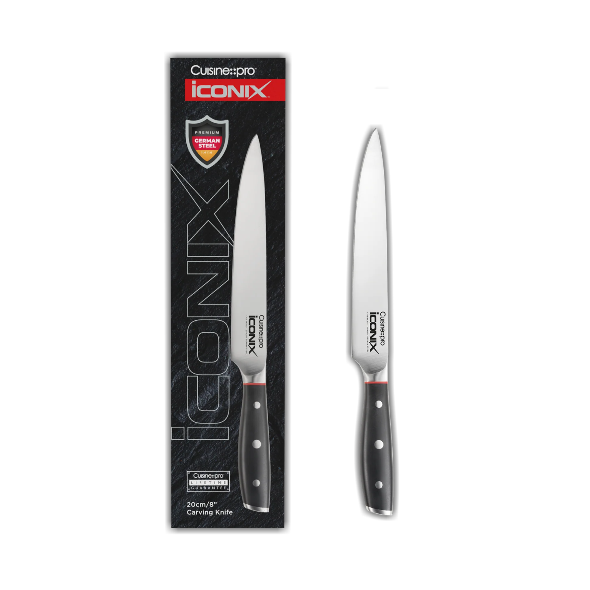 couteau à découper utilisé pour trancher un rôti