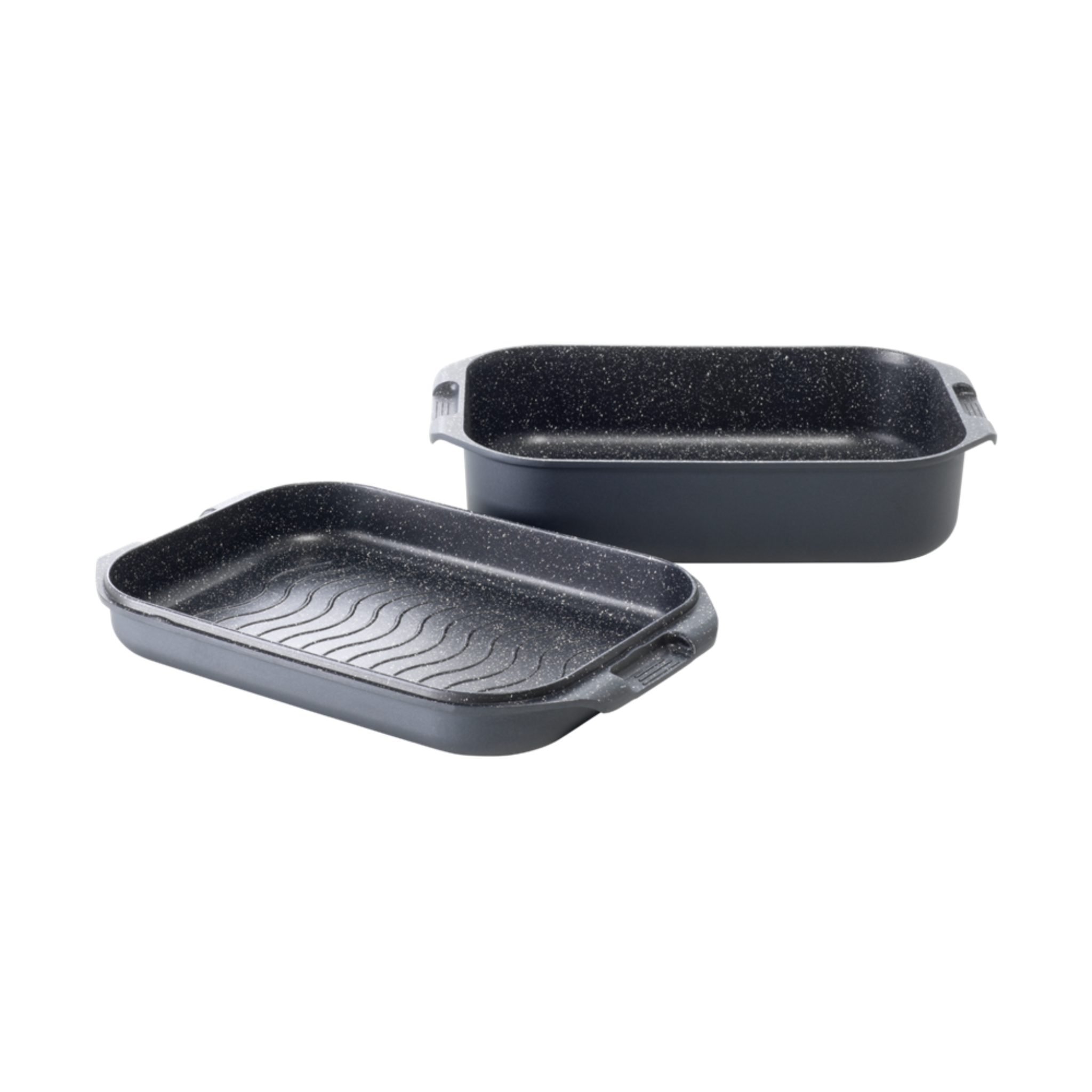 Rôtissoire 2-en-1 13.5" GRANITE - Cuisine::pro®