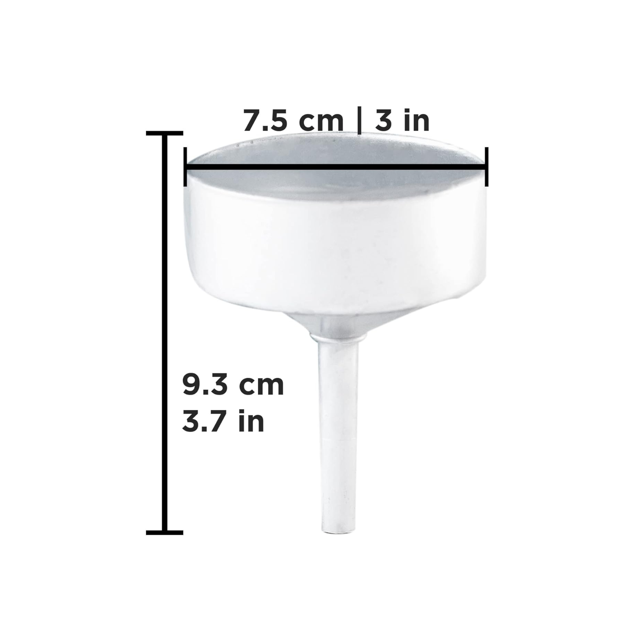 Filtre à entonnoir de remplacement pour cafetière Moka Milano 9 tasses - Grosche