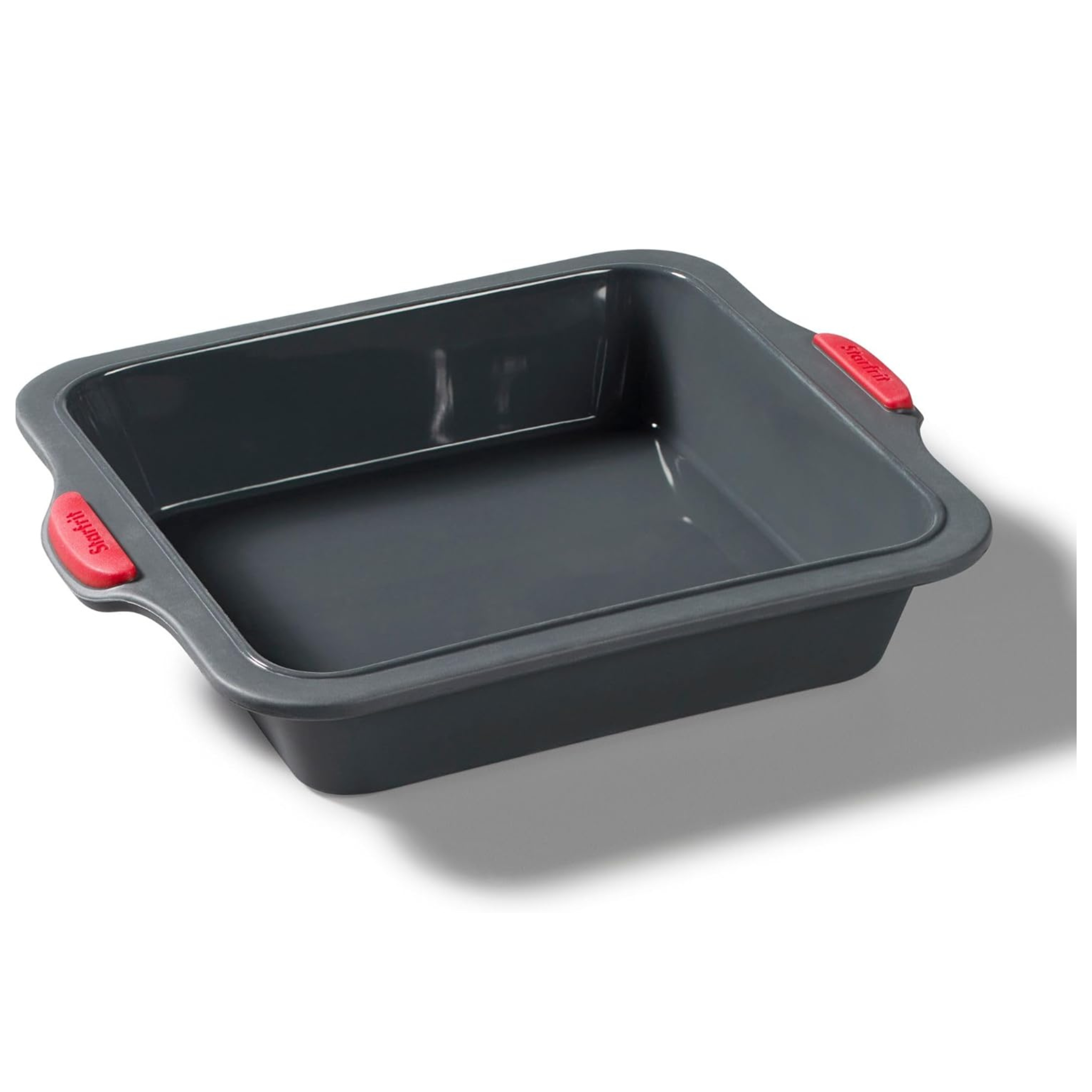 Moule à gâteau carré en silicone 8" avec cadre métallique intégré - Starfrit