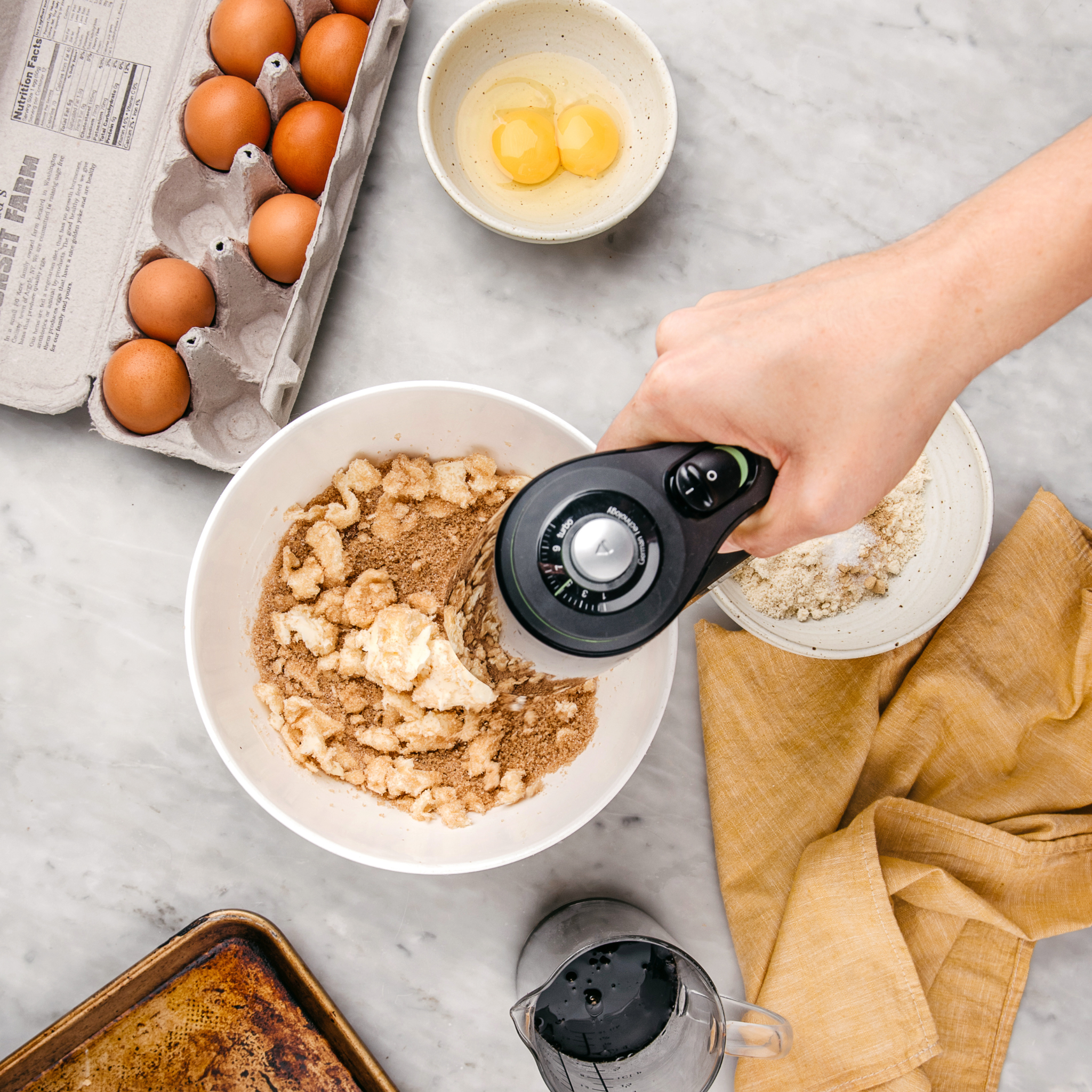 utilisation batteur électrique pour pâte à gâteau