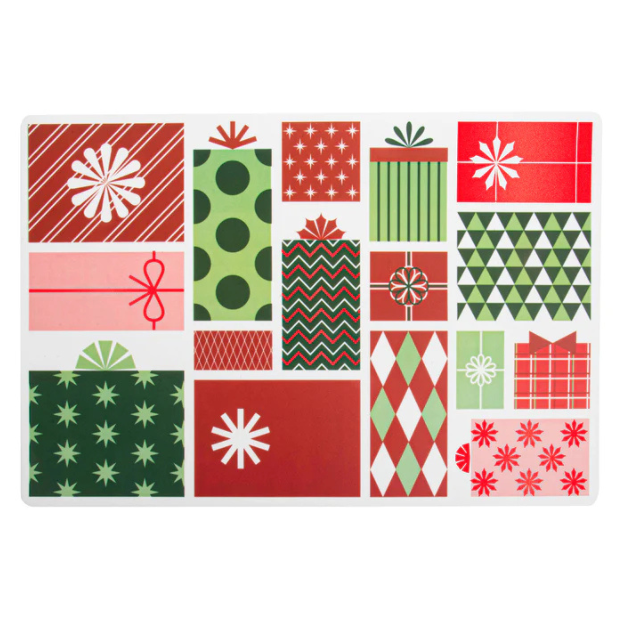 Napperon cadeaux de Noël