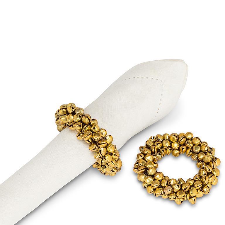 Gold Bell Napkin Ring