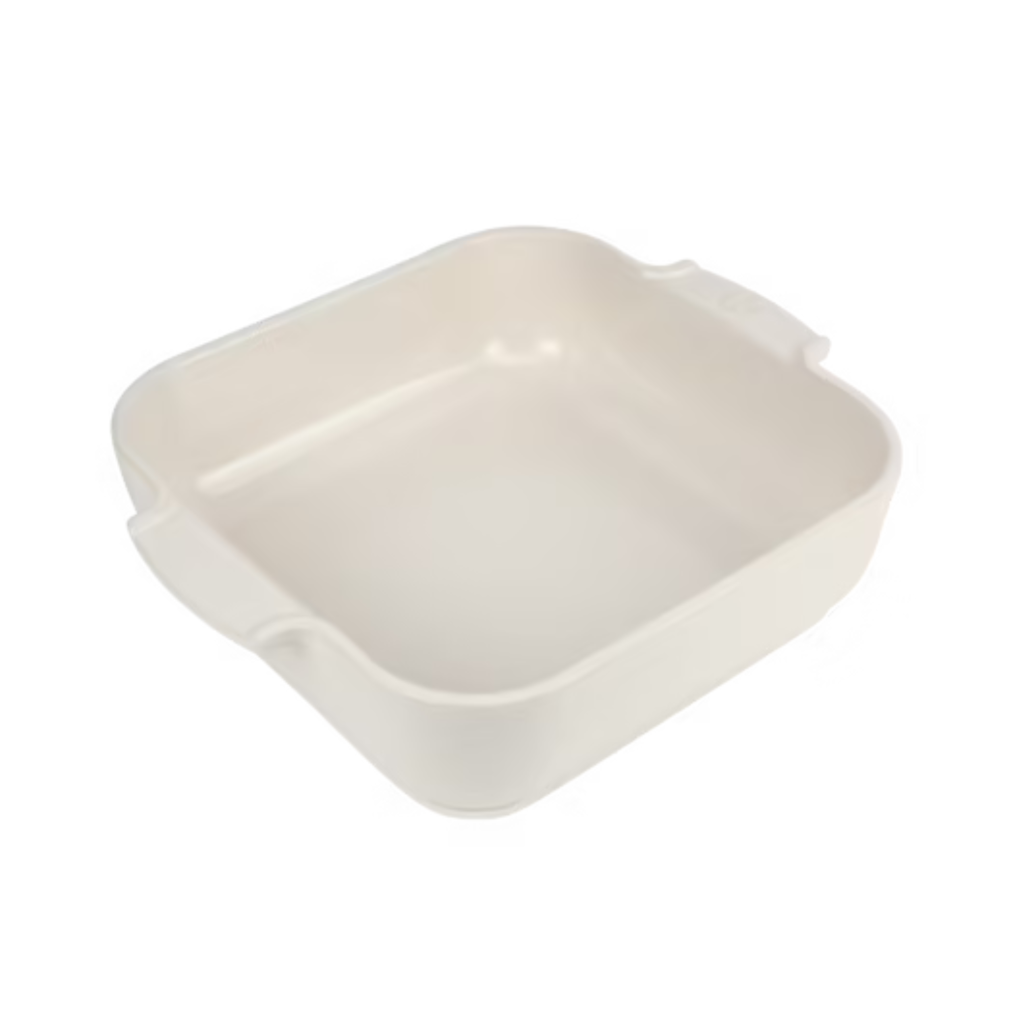 Plat carré en céramique Appolia Écru 28 cm - Peugeot