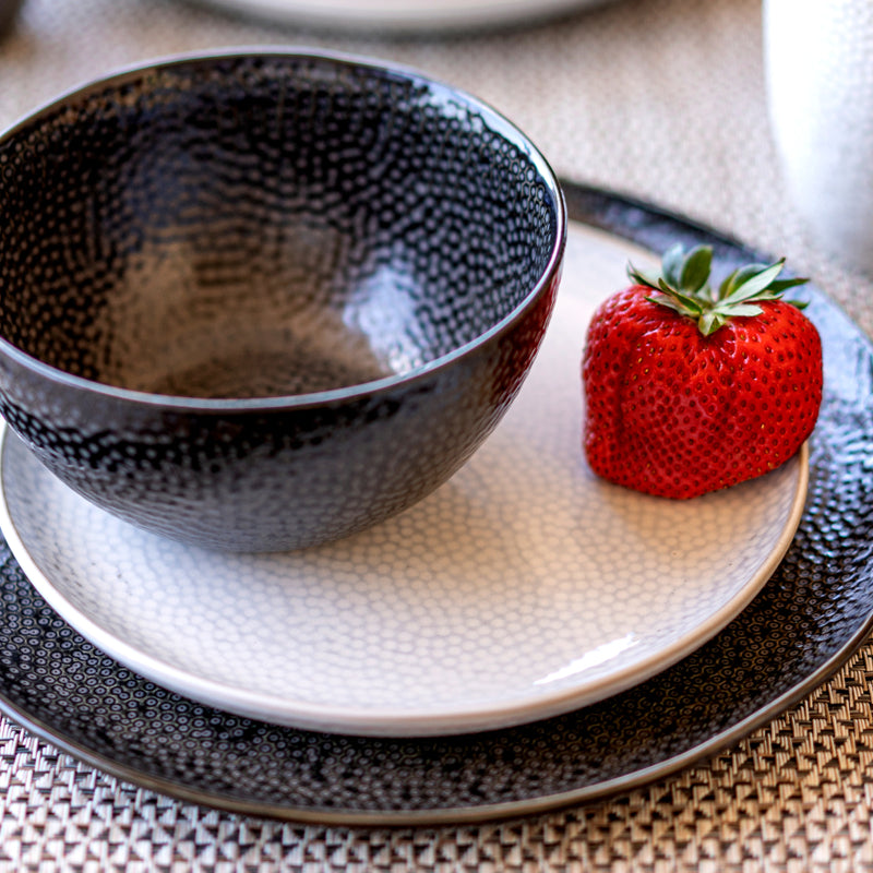 Bol à trempette Noir 12cm