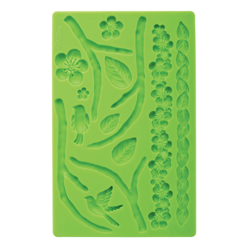 Moule en silicone pour fondant Nature - Wilton