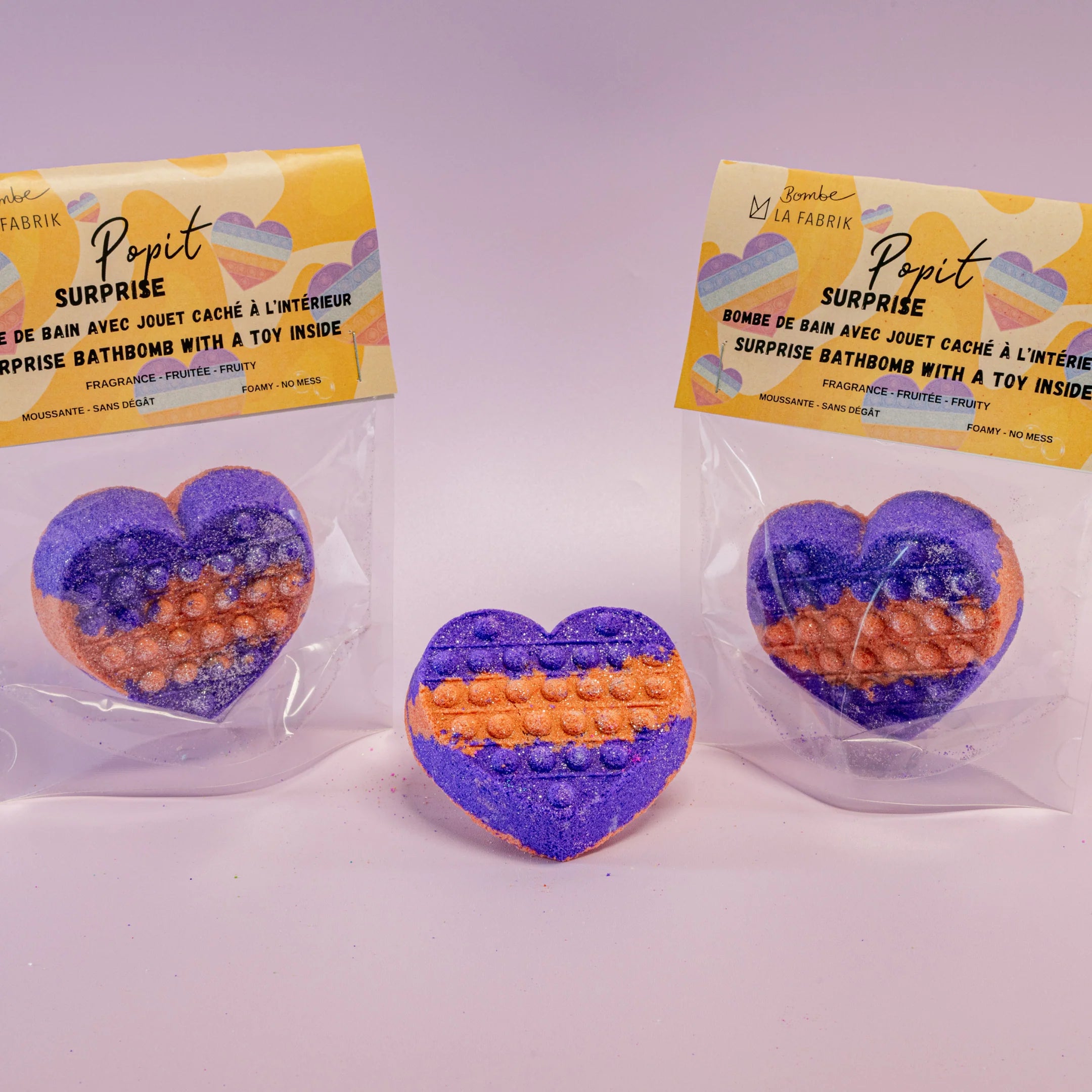 Bombe de bain surprise Popit - La Fabrik