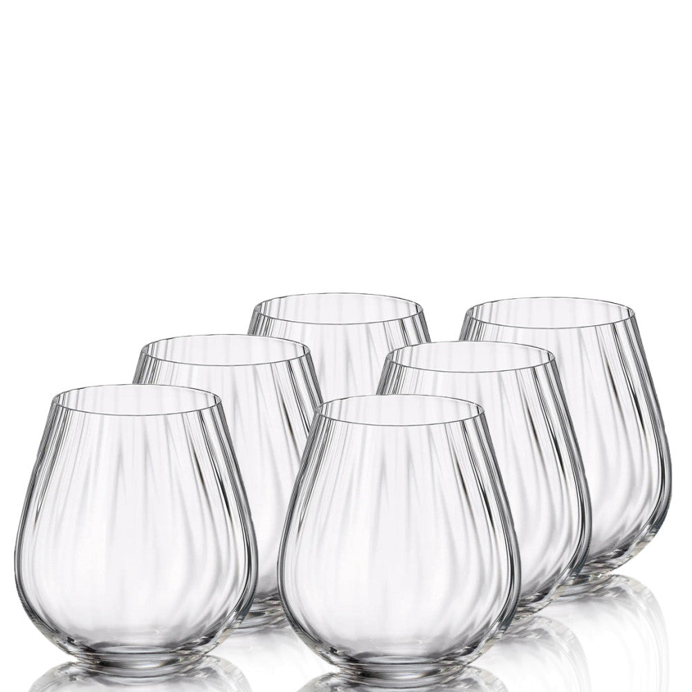 Ensemble de 6 verres à vin Columba Optic 380ml