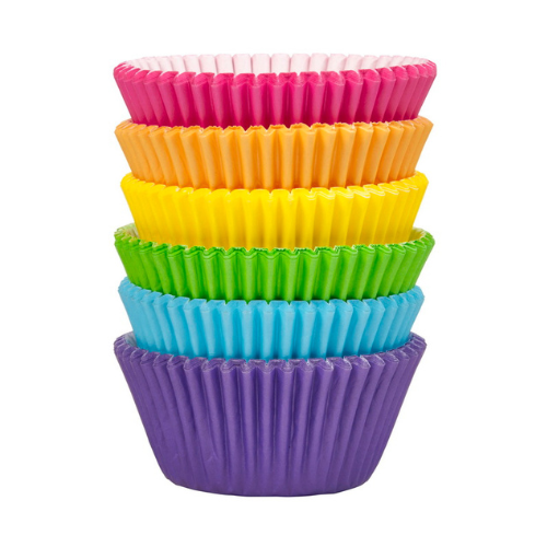Ensemble de 150 moules à muffins Multicolores - Wilton