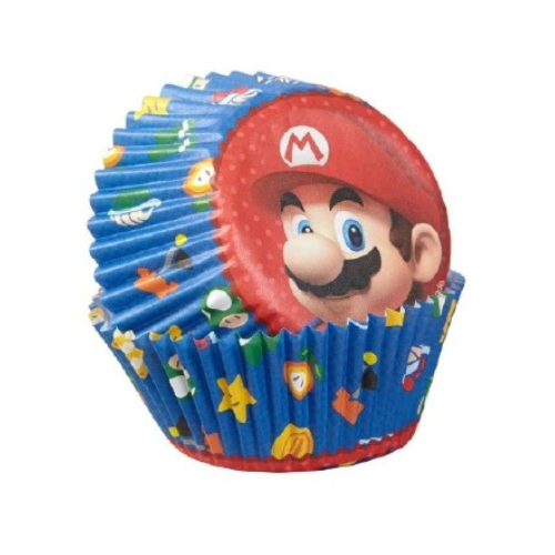 Ensemble de 50 moules à muffins Super Mario - Wilton