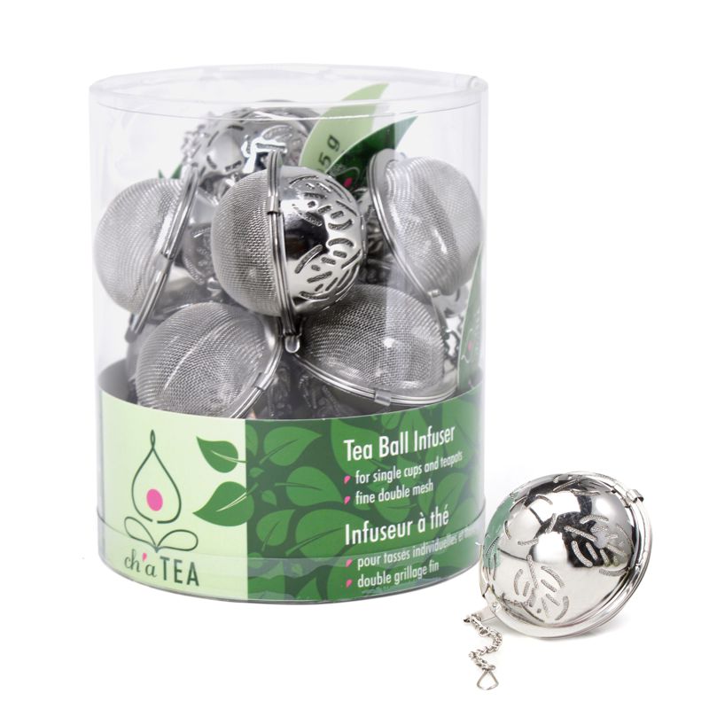 Boule à thé pour infuser en inox 1.75"