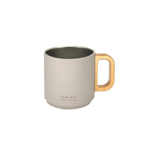 Tasse à double paroi Taupe 400ml