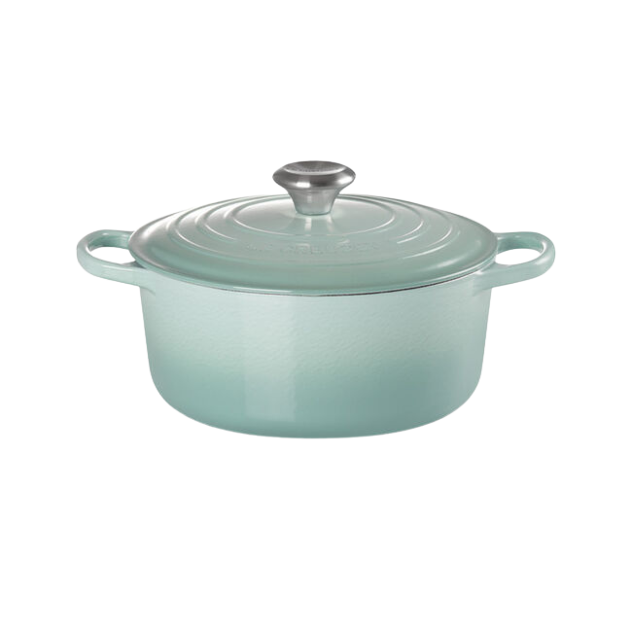 Le Creuset Sage 4.2 L Enameled Cast Iron Round Casserole Dish