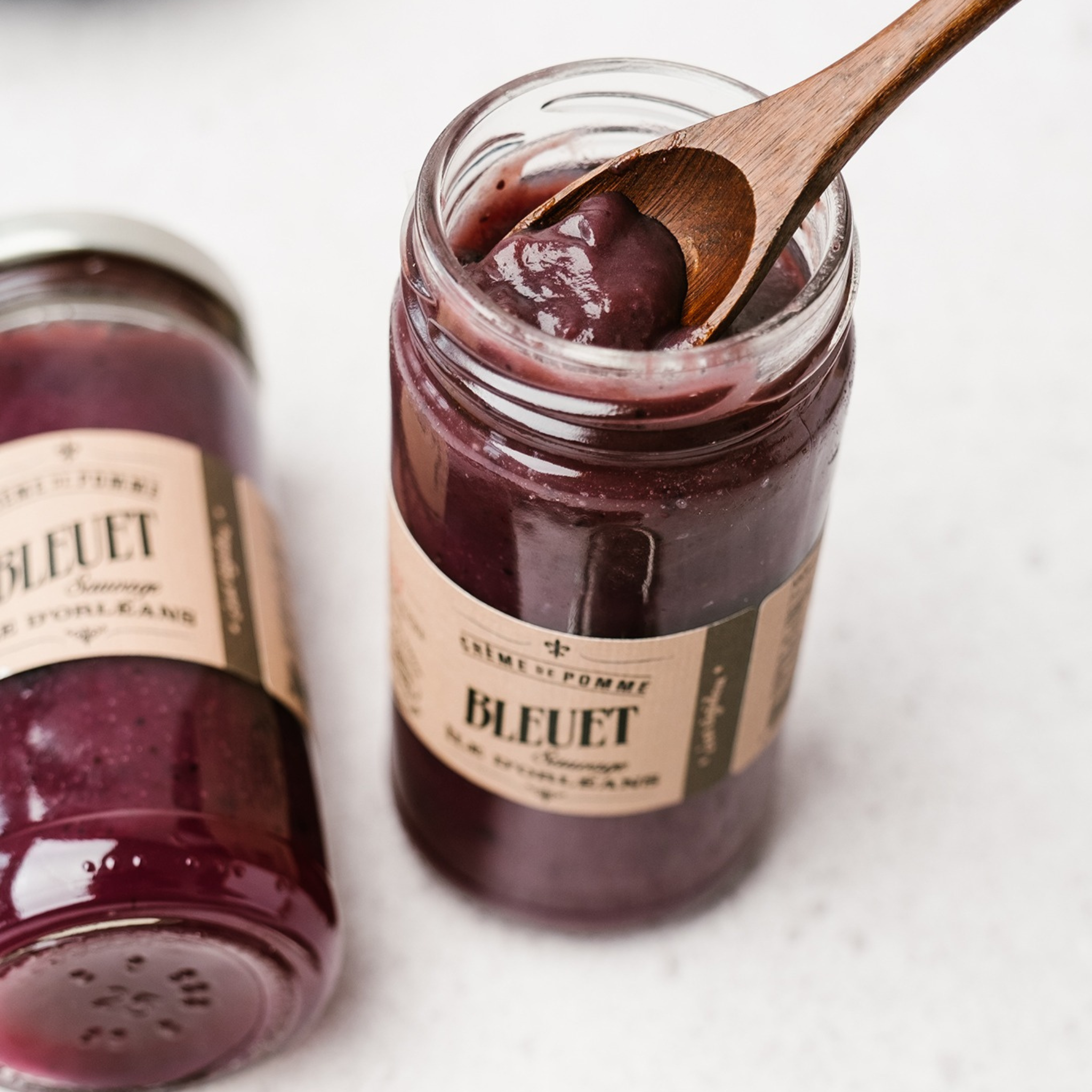 Crème de pomme bleuet 200 ml - Tigidou