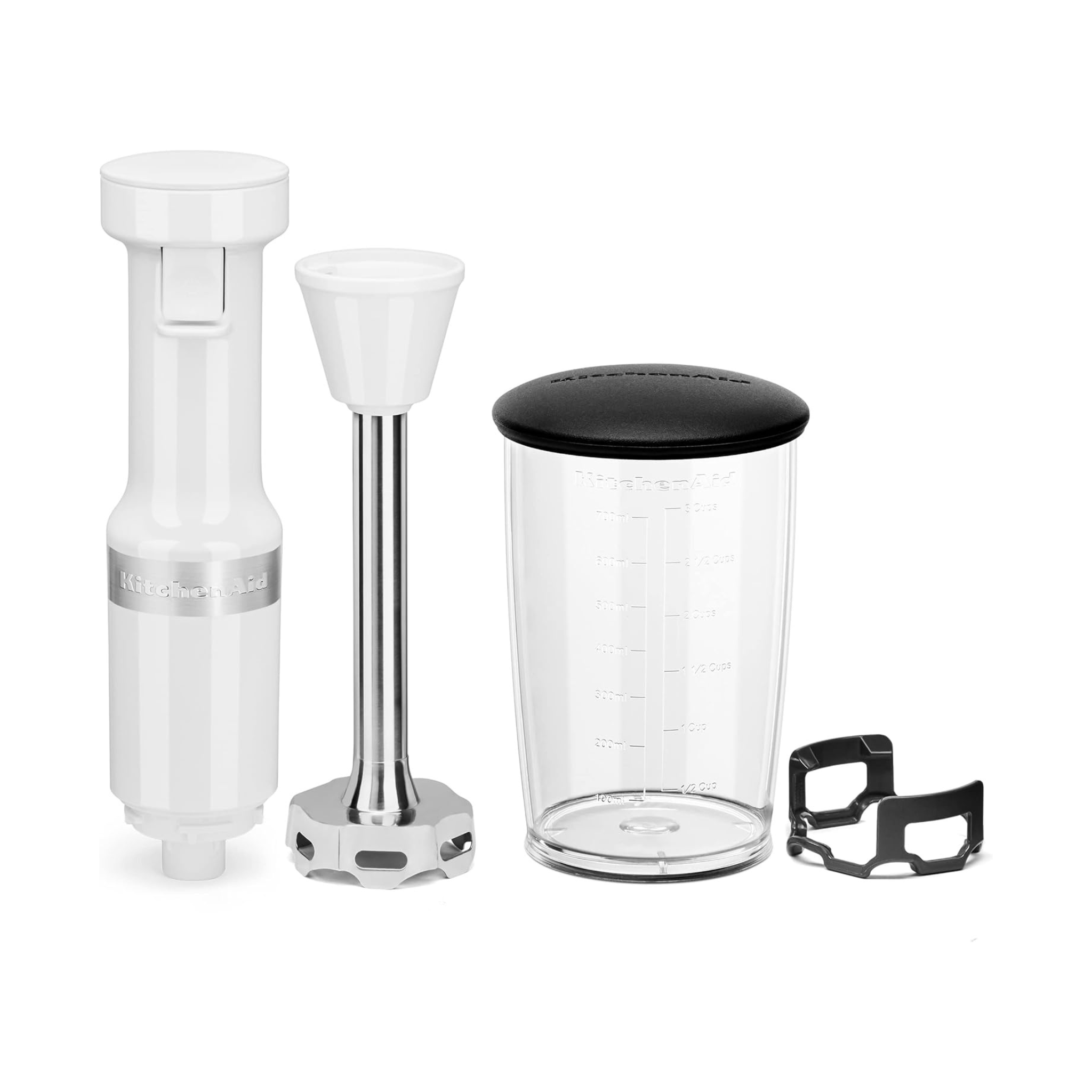 Mélangeur à main à vitesse variable blanc – KitchenAid