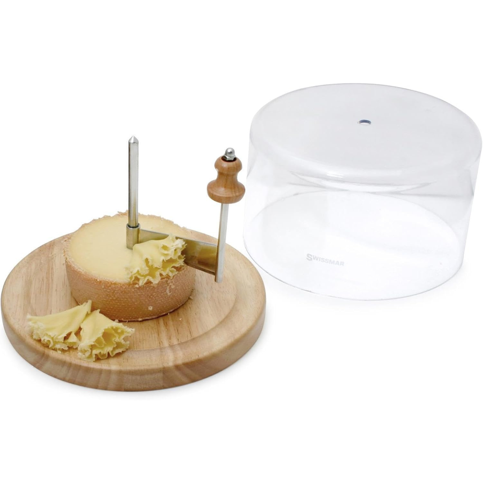 girolle Swissmar utilisée pour faire rosettes de fromage
