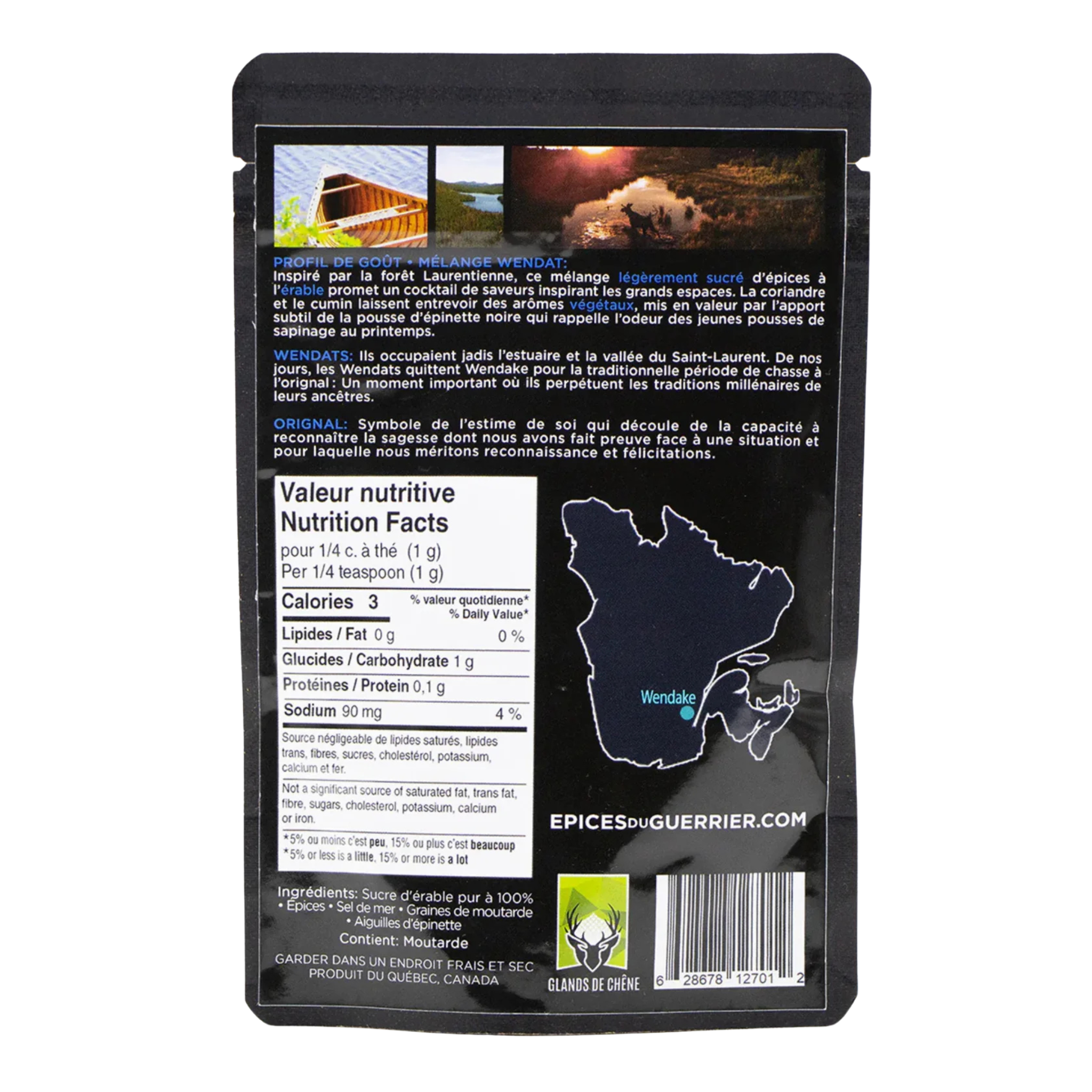 Wendat Spice Mix 60g - Warrior Spices 