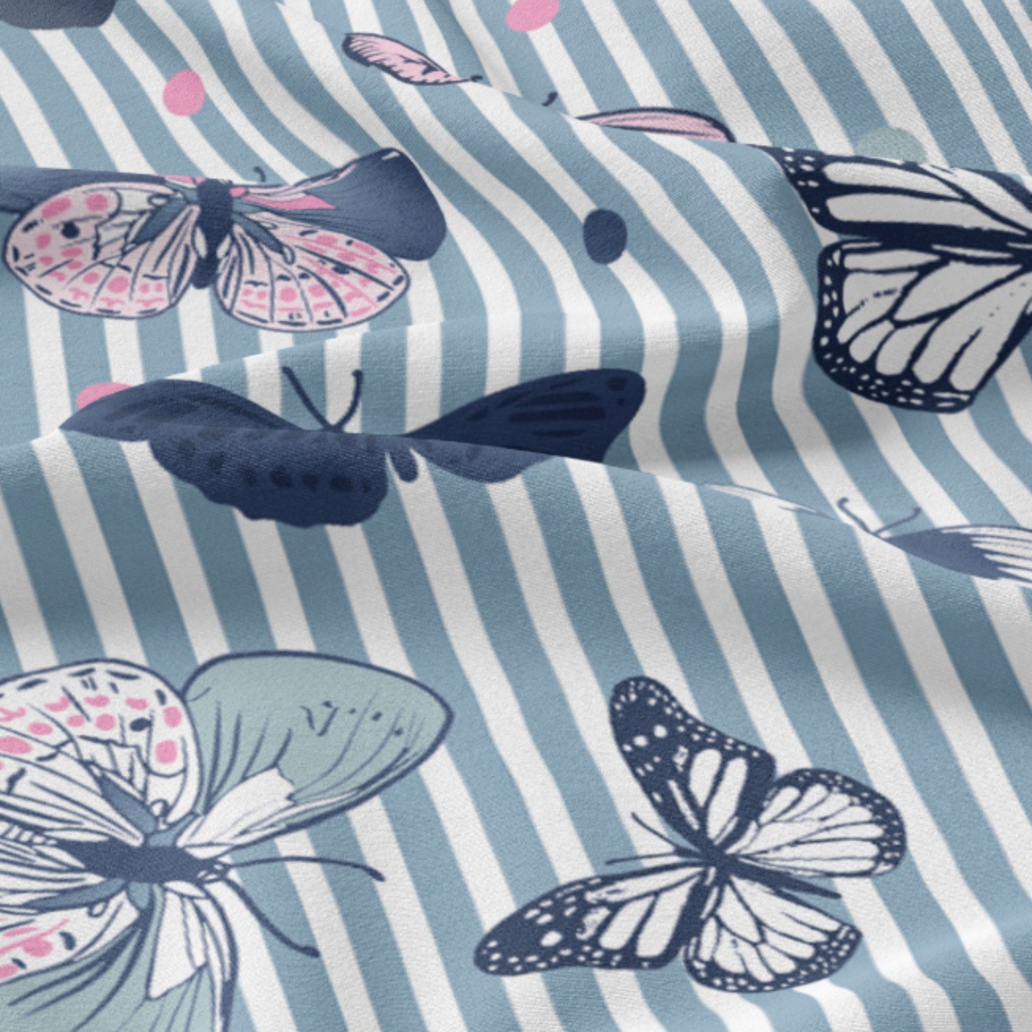 Poncho en microfibre pour enfants Papillons Magiques - Solem