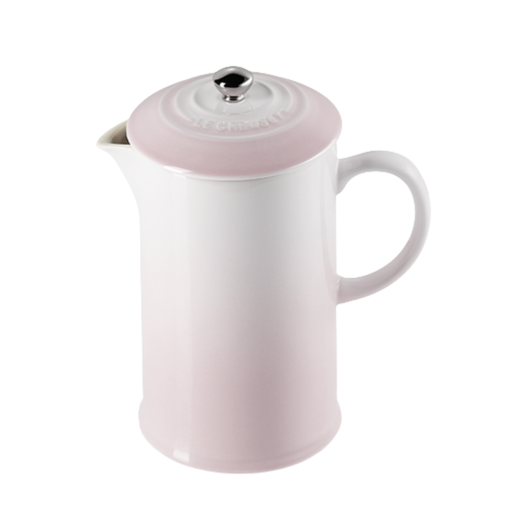 Shell Pink 1 L French Press Coffee Maker - Le Creuset
