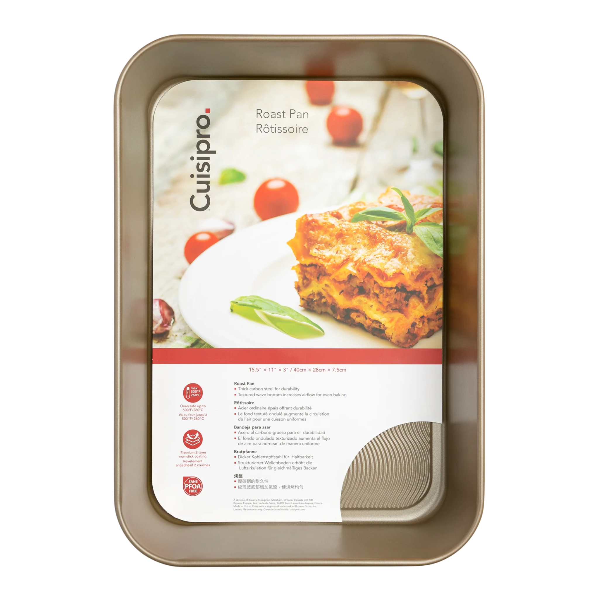 Plat à rôtir 40×28cm - Cuisipro