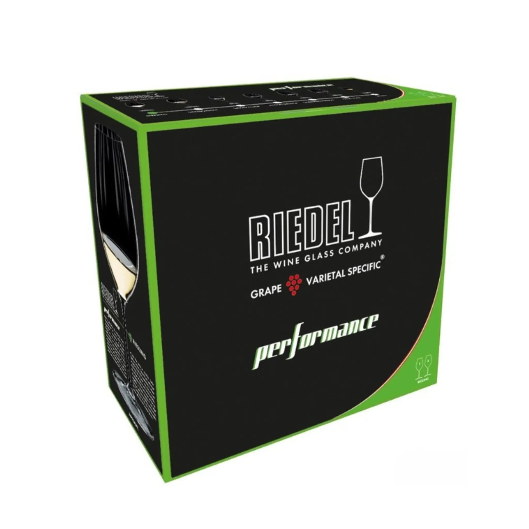 Ensemble de 2 verres Performance Riesling RIEDEL en cristal clair pour vins blancs fruités