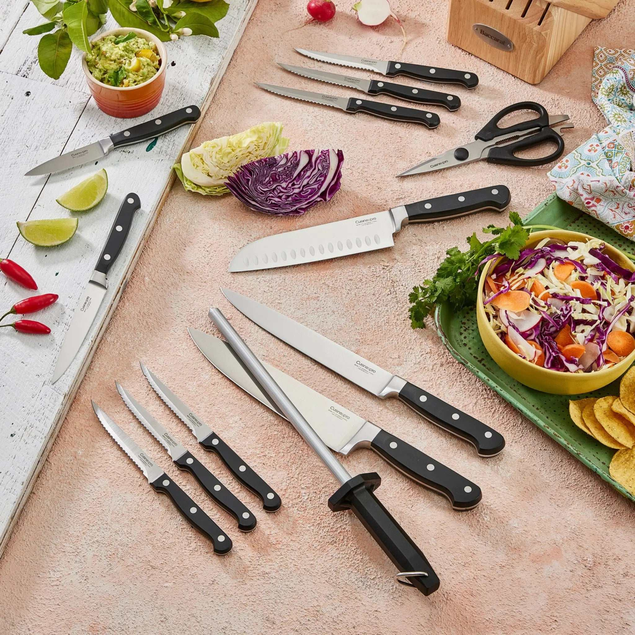 Bloc de couteaux SABRE™ 14 pièces - Cuisine::pro® Cuisine::pro®