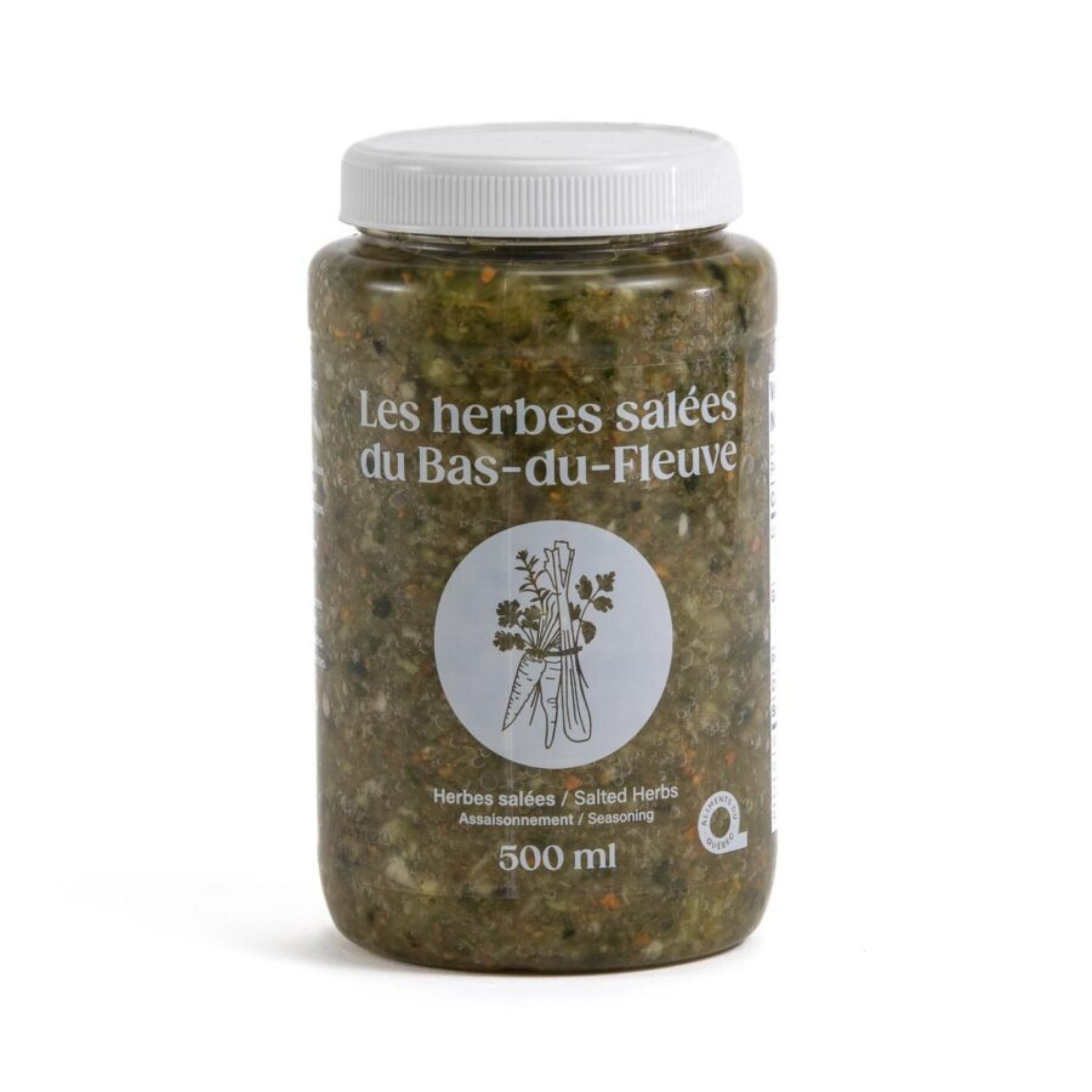 Salted Herbs 500 ml - Salted Herbs from the Lower St. Lawrence