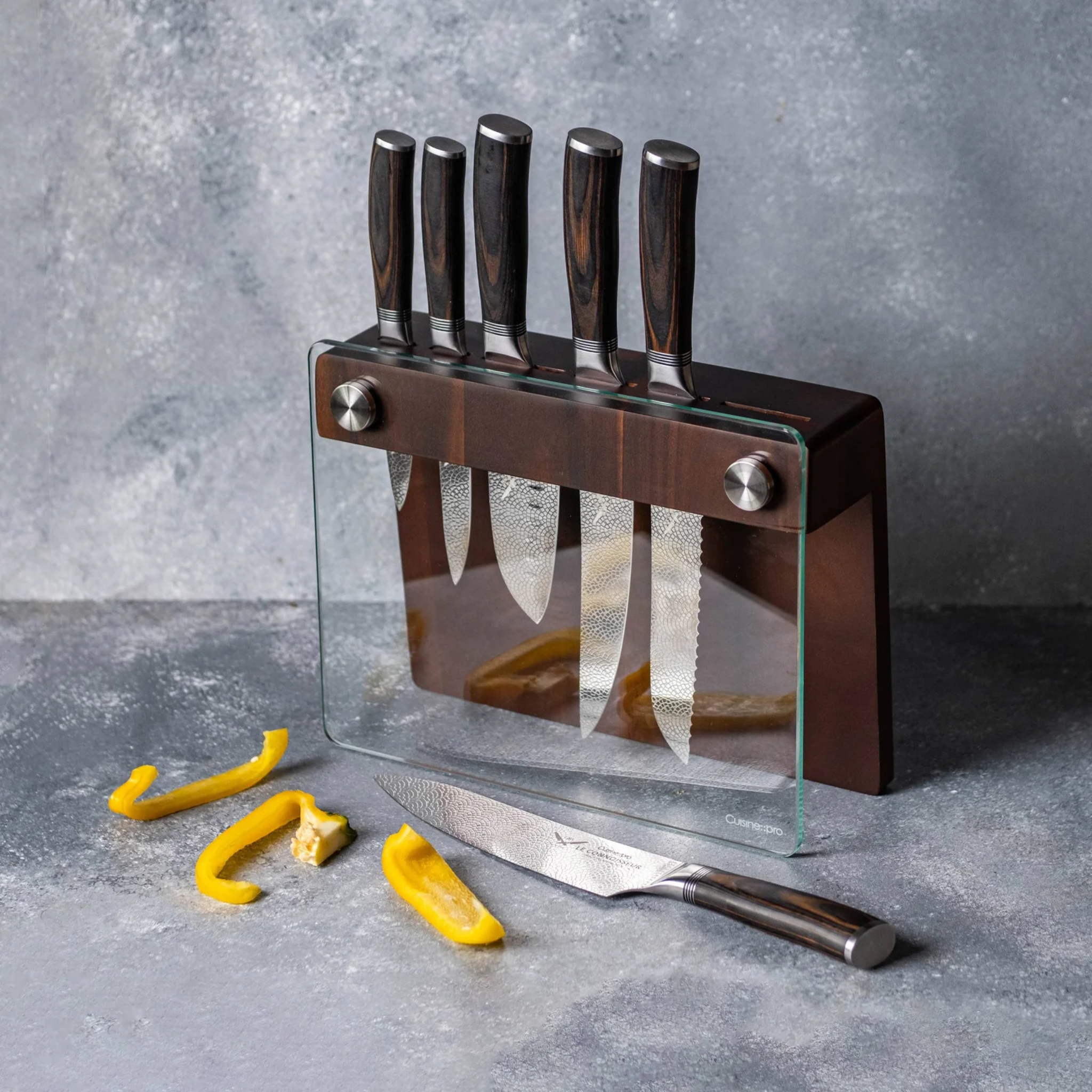 Bloc de couteaux Epicure LE CONNOISSEUR™ 7 pièces – Cuisine::pro® Cuisine::pro®